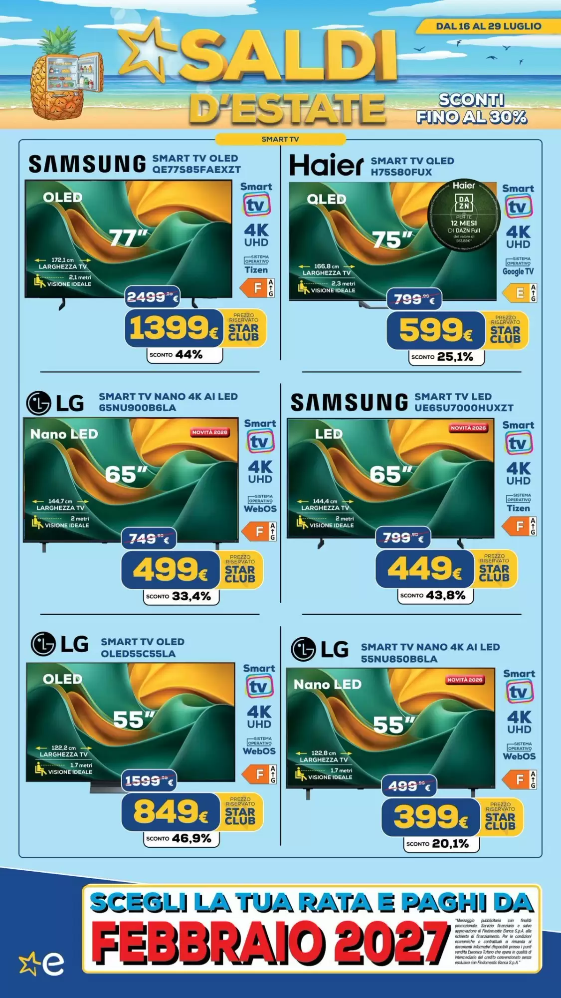 Volantino Euronics Natale 2026 - Immagine 2 Volantino Euronics Natale 2026 - Pagina