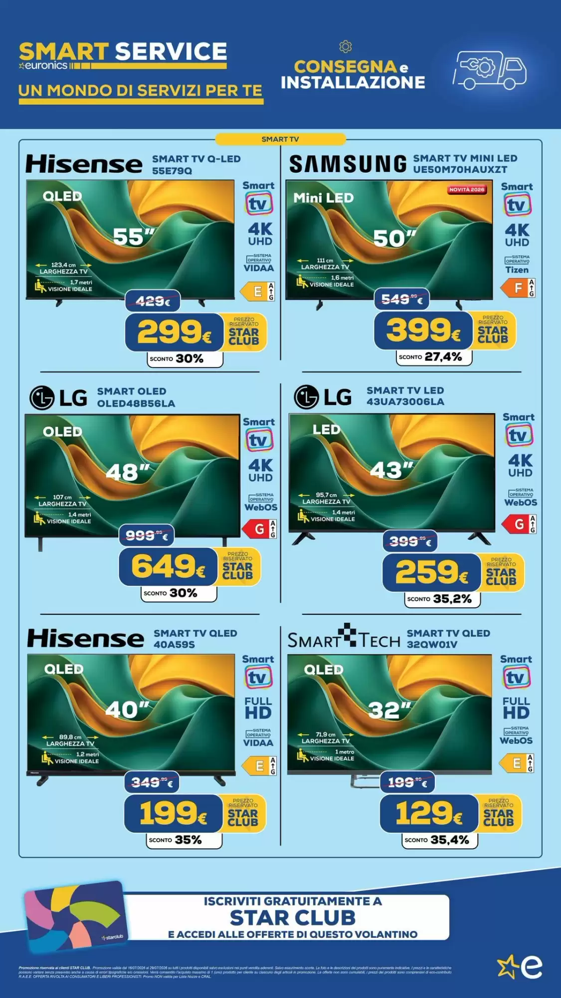 Volantino Euronics Natale 2026 - Immagine 1 Volantino Euronics Natale 2026 - Pagina