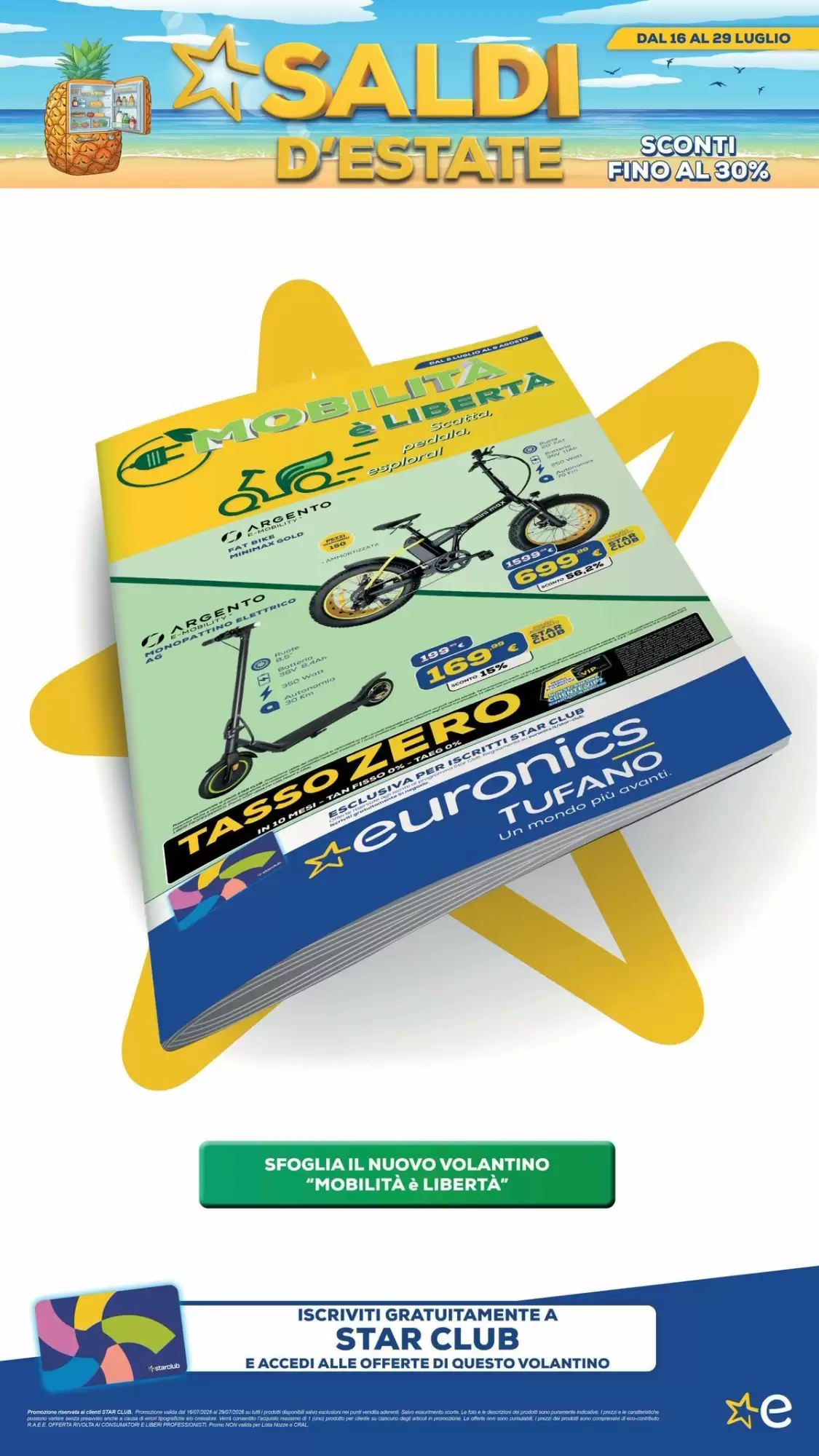 Volantino Euronics Natale 2026 - Immagine 1 Volantino Euronics Natale 2026 - Pagina