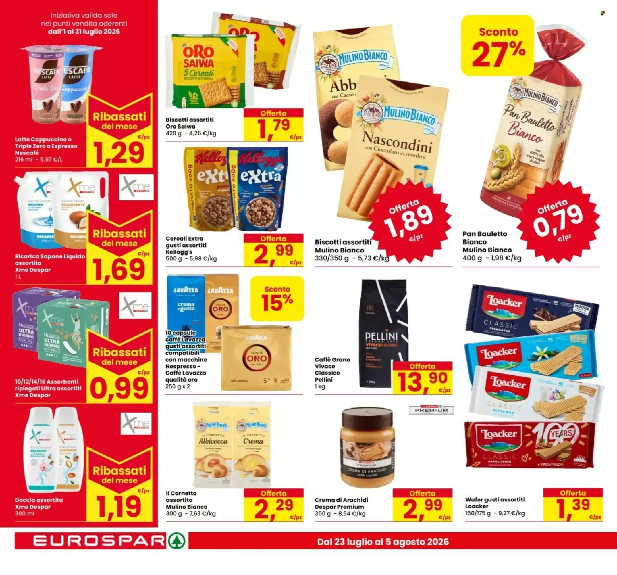 Dal 23 Luglio