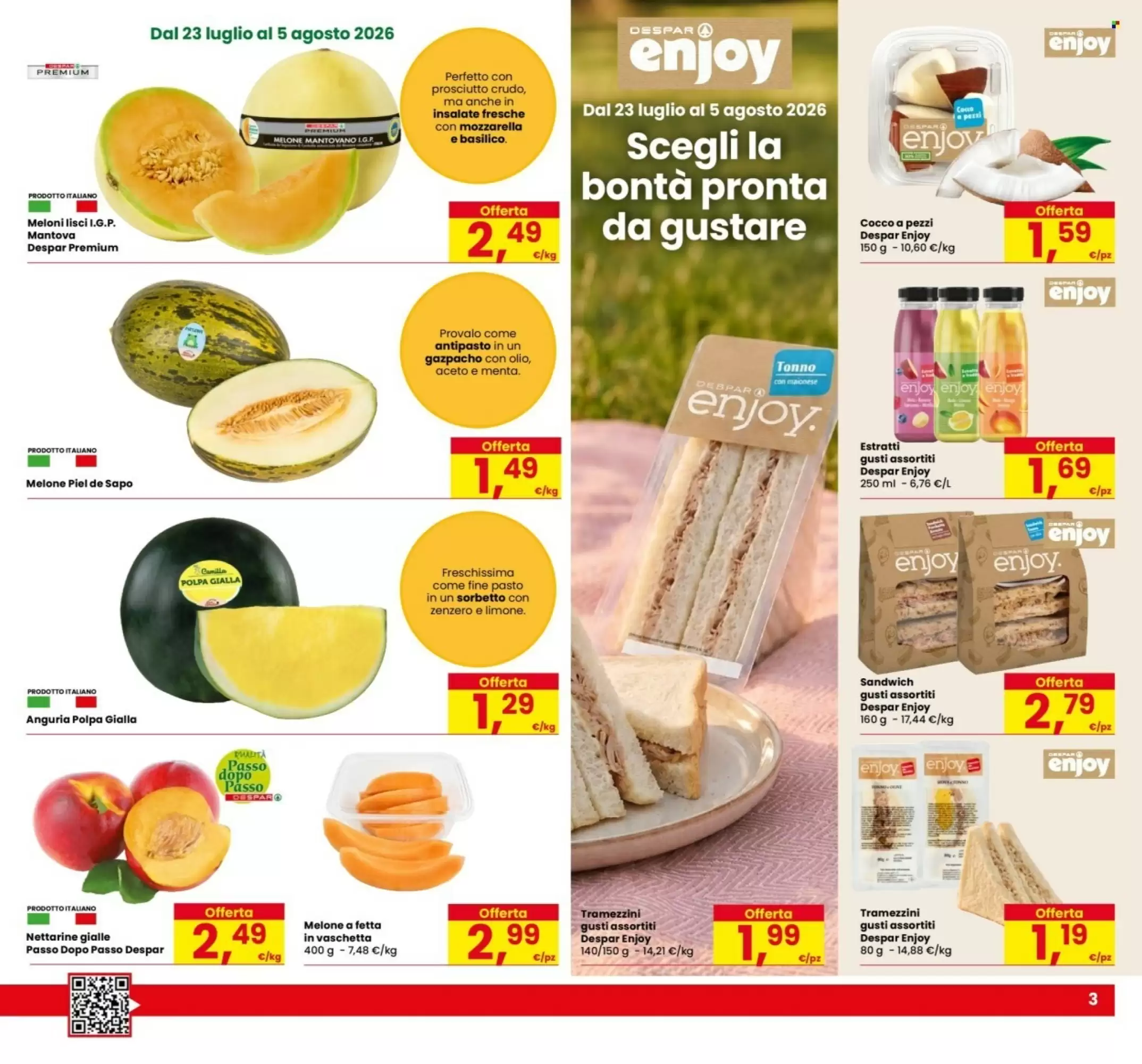 Eurospar Volantino Dal 23 Luglio Al 5 Agosto 2026 Anteprima - Immagine 1 Dal 23 Luglio