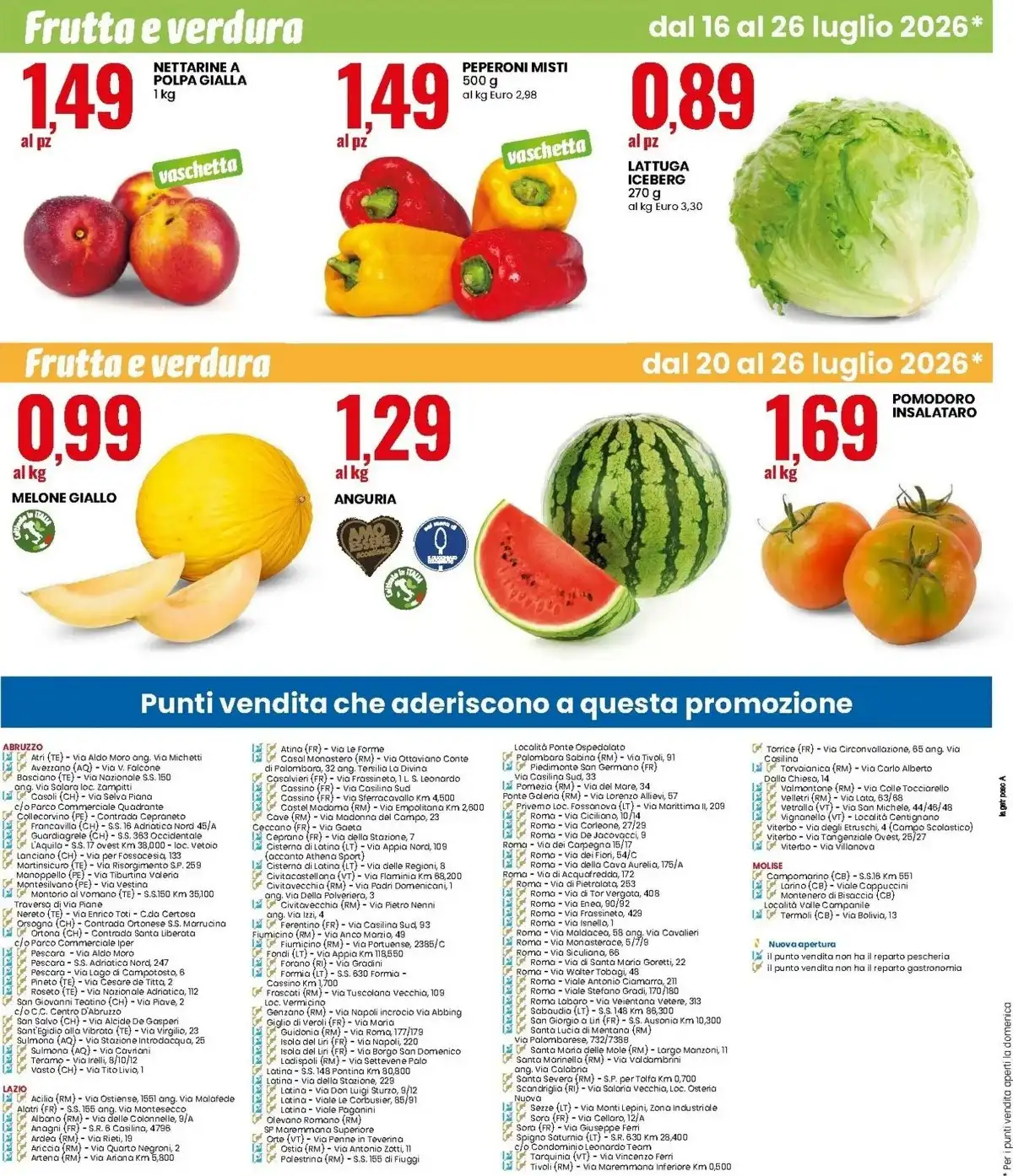 Volantino Eurospin Nuovo Dal 16 Luglio Al 26 Luglio 2026 Anteprima - Immagine 2 Dal 16 Luglio