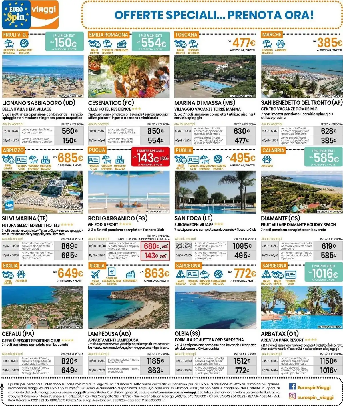 Volantino Eurospin Nuovo Dal 16 Luglio Al 26 Luglio 2026 Anteprima - Immagine 2 Dal 16 Luglio