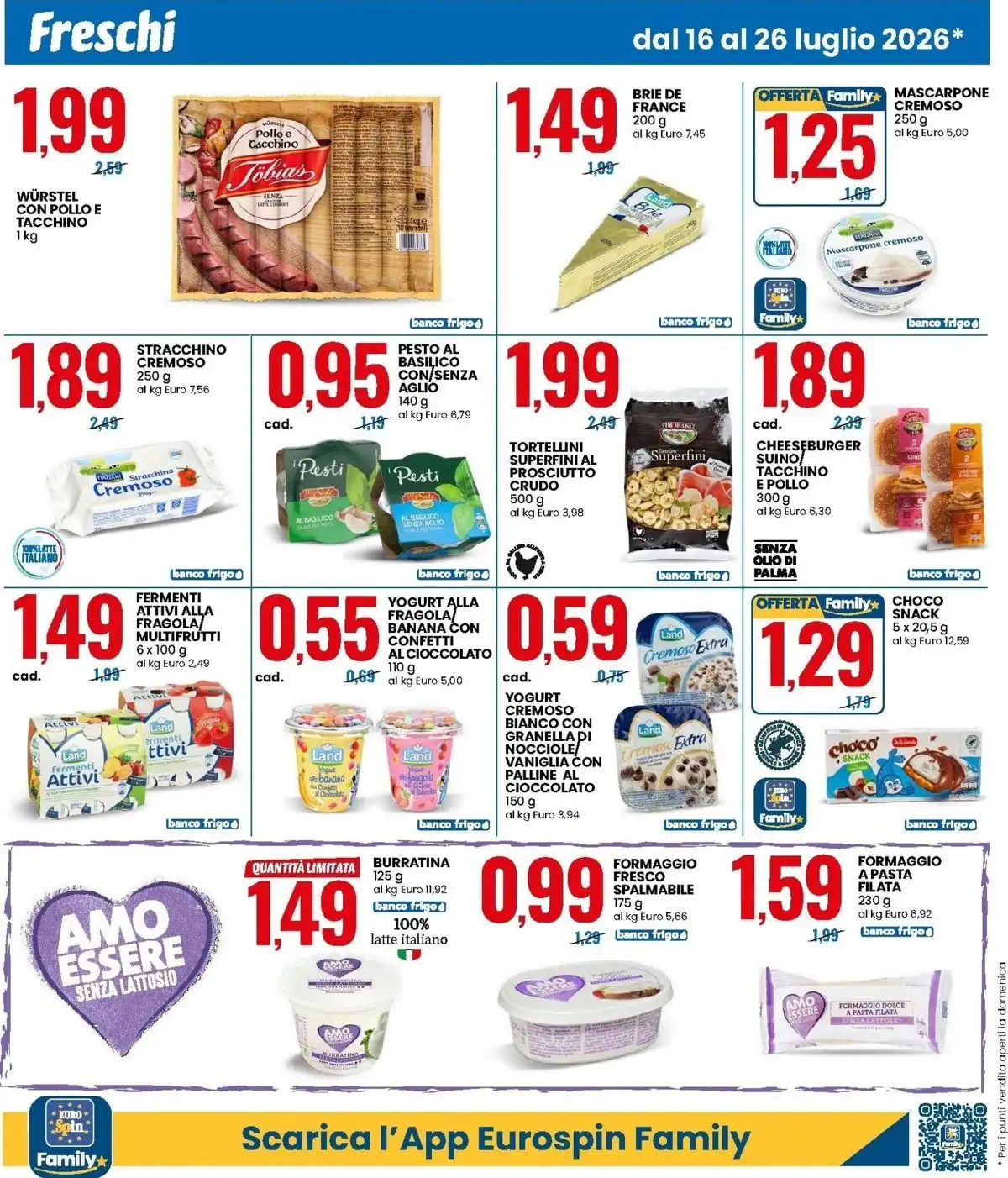 Dal 16 Luglio