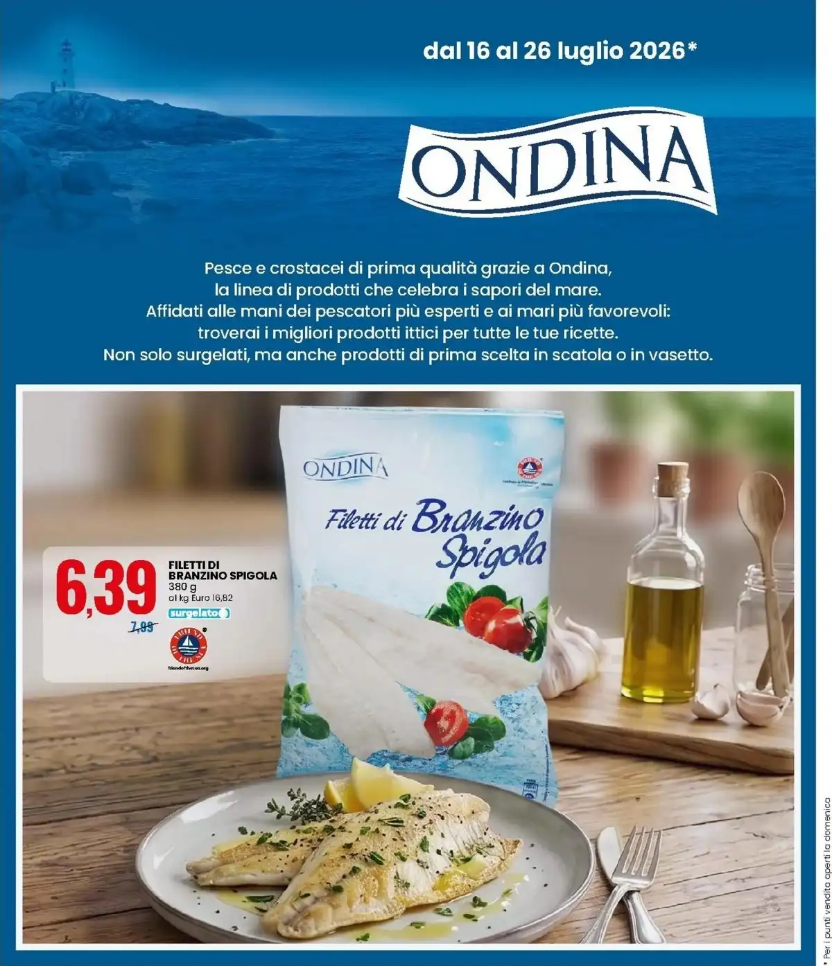 Dal 16 Luglio