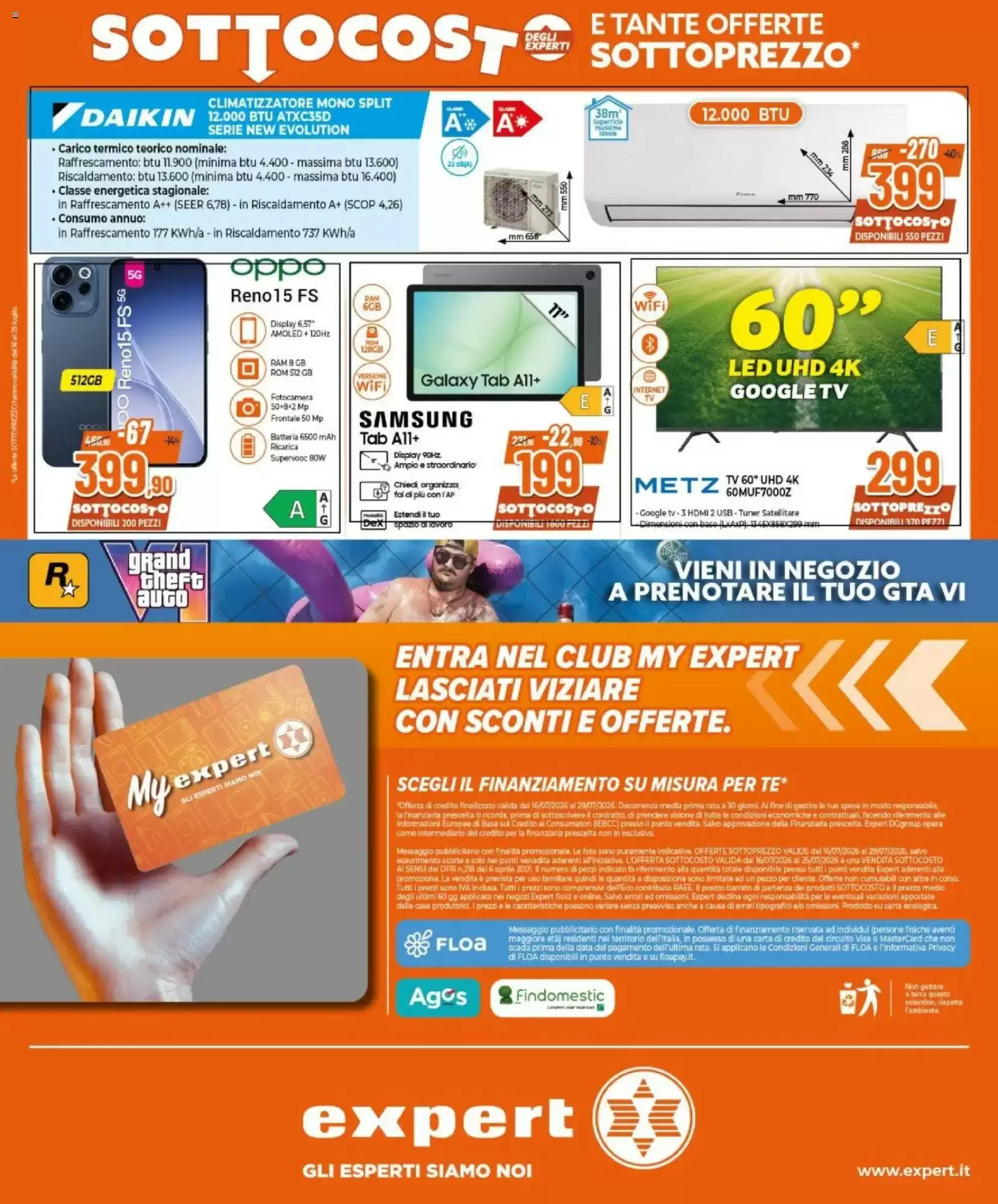 Volantino Expert Dal 16 Luglio Al 25 Luglio 2026 Anteprima - Immagine 3 Dal 16 Luglio
