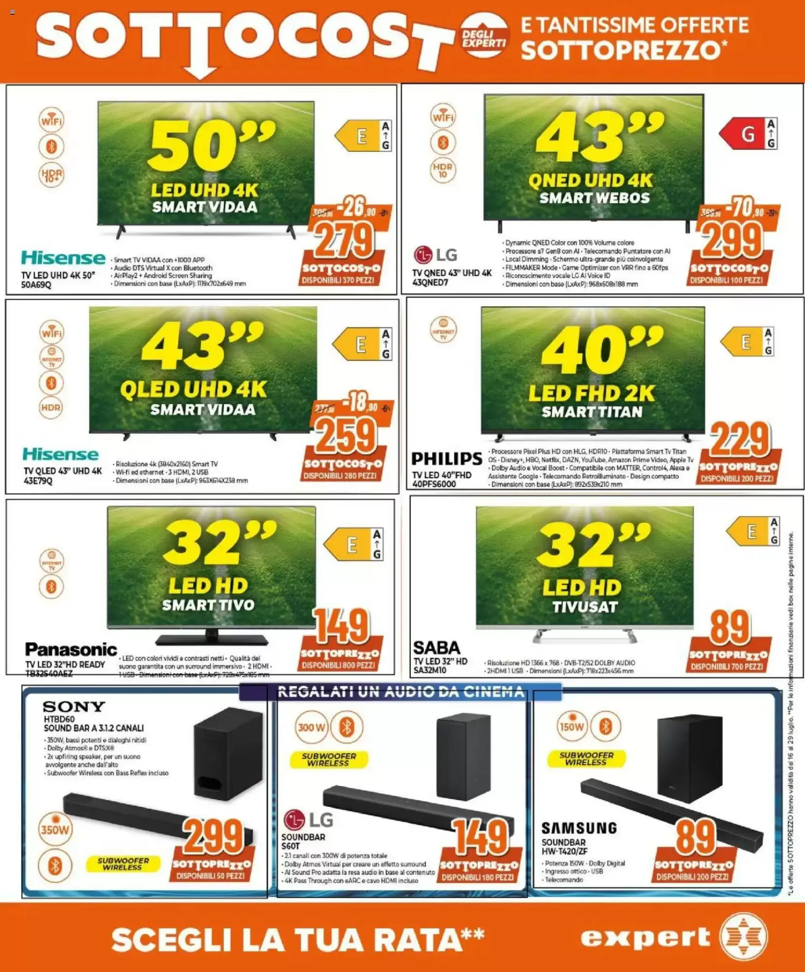 Volantino Expert Dal 16 Luglio Al 25 Luglio 2026 Anteprima - Immagine 1 Dal 16 Luglio