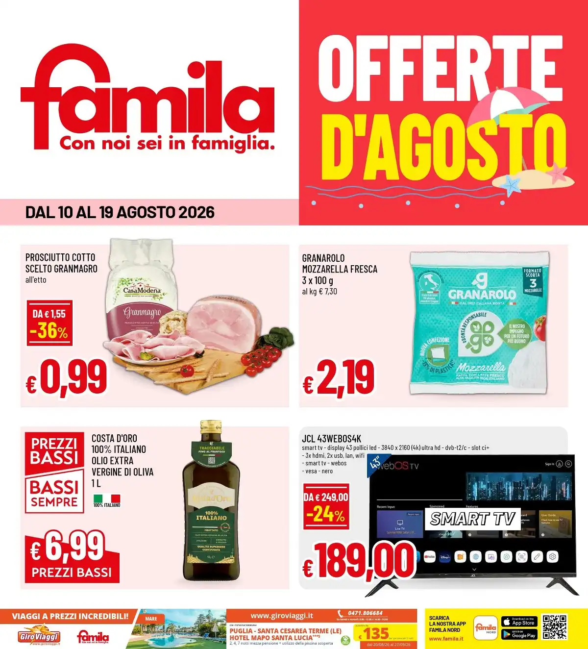 Volantino Famila Nuovo Dal 10 Agosto Al 19 Agosto 2026 Anteprima - Immagine 1 Dal 10 Agosto