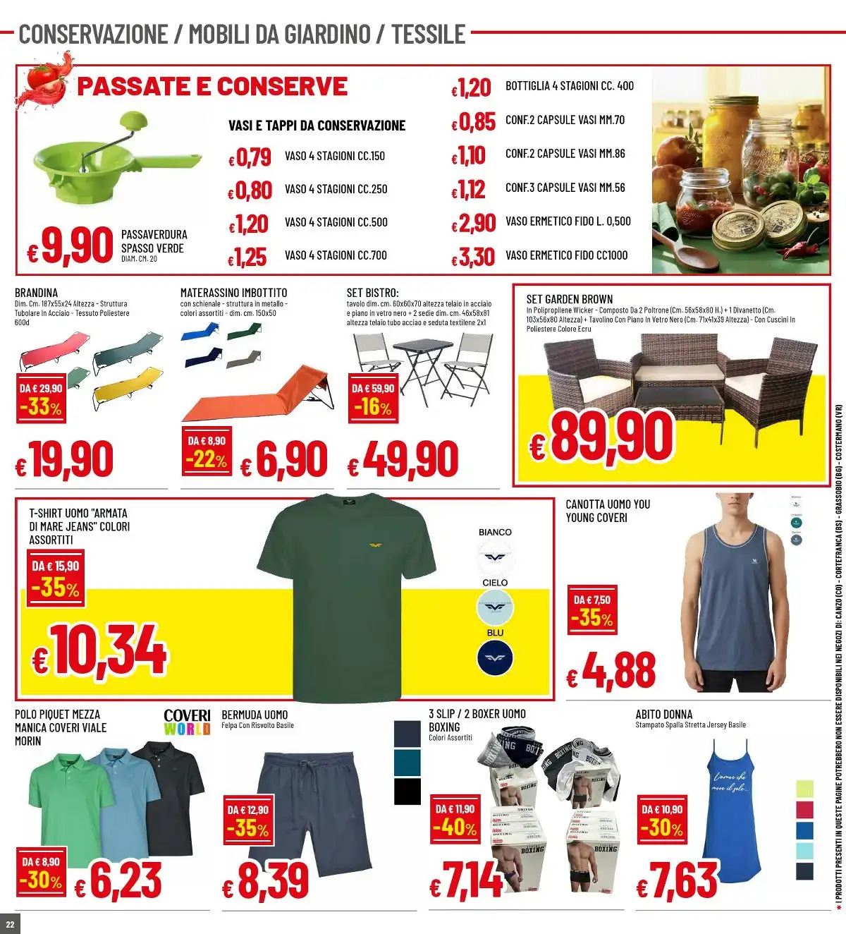 Dal 30 Luglio