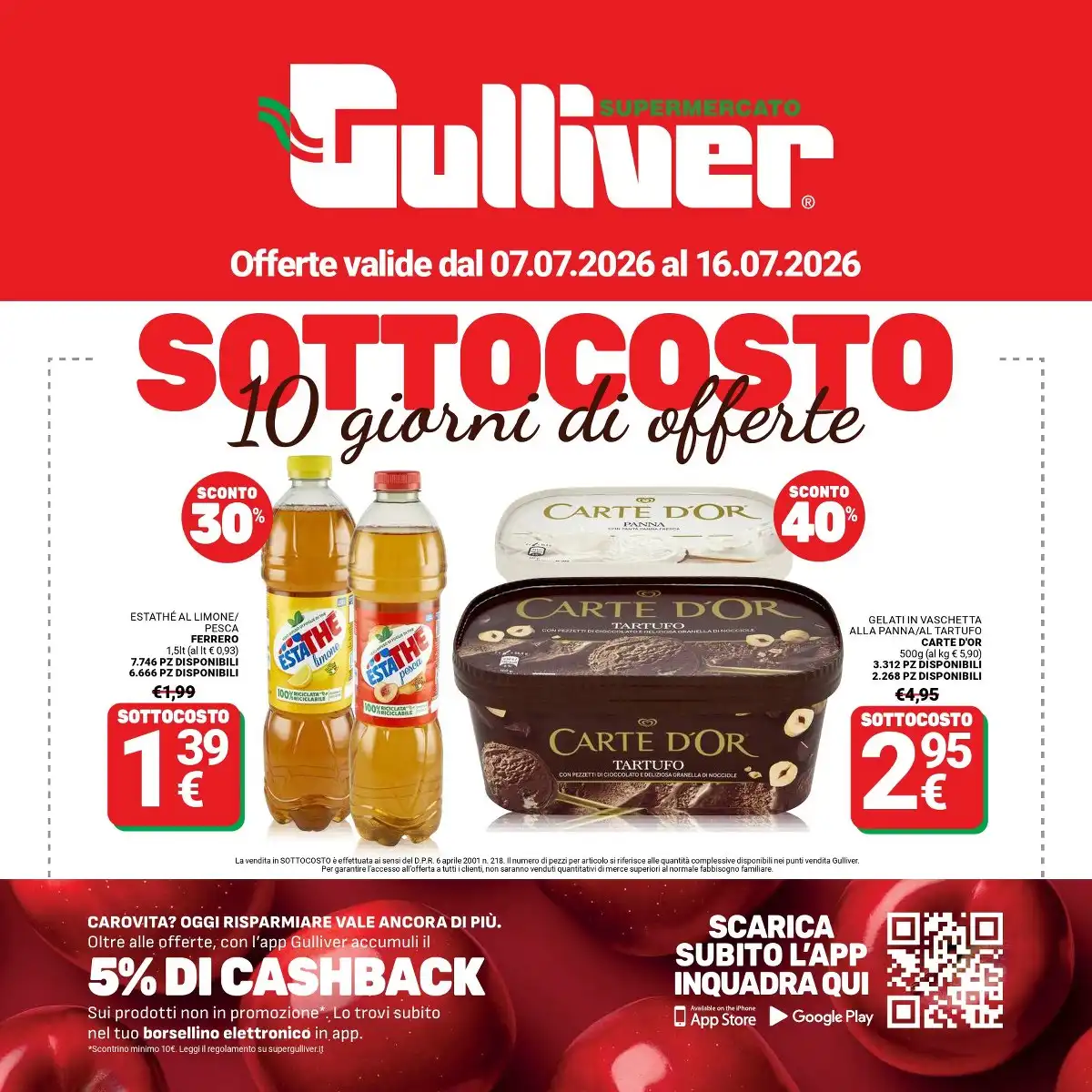 Volantino Gulliver Dal 7 Luglio Al 16 Luglio 2026 Anteprima - Immagine 1 Dal 7 Luglio