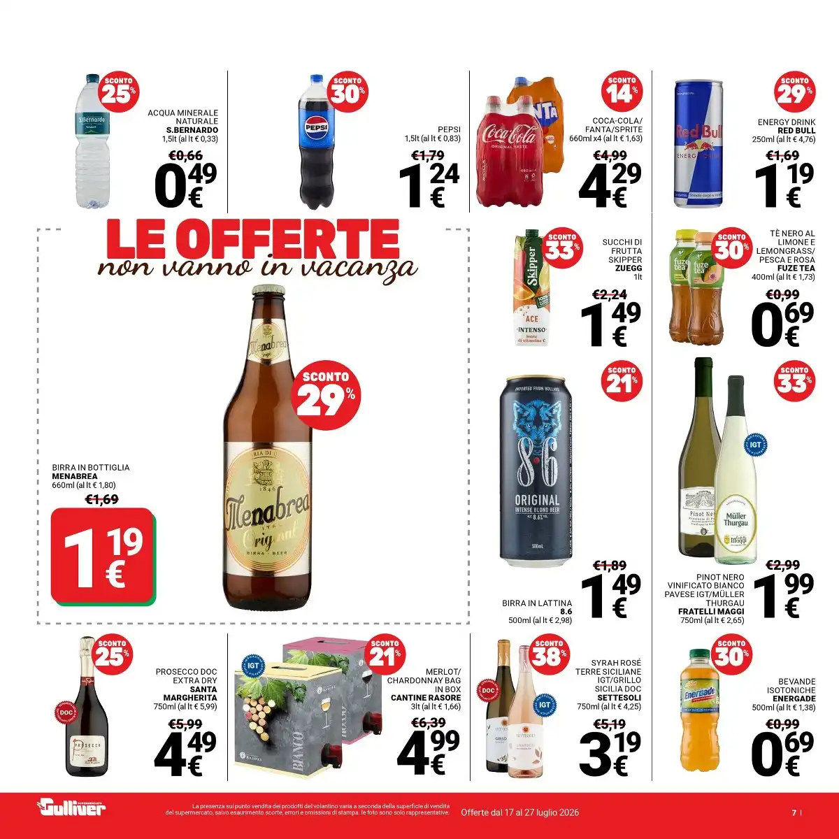 Volantino Gulliver Black Friday 2026 - Immagine 1 Volantino Gulliver Black Friday 2026 - Pagina