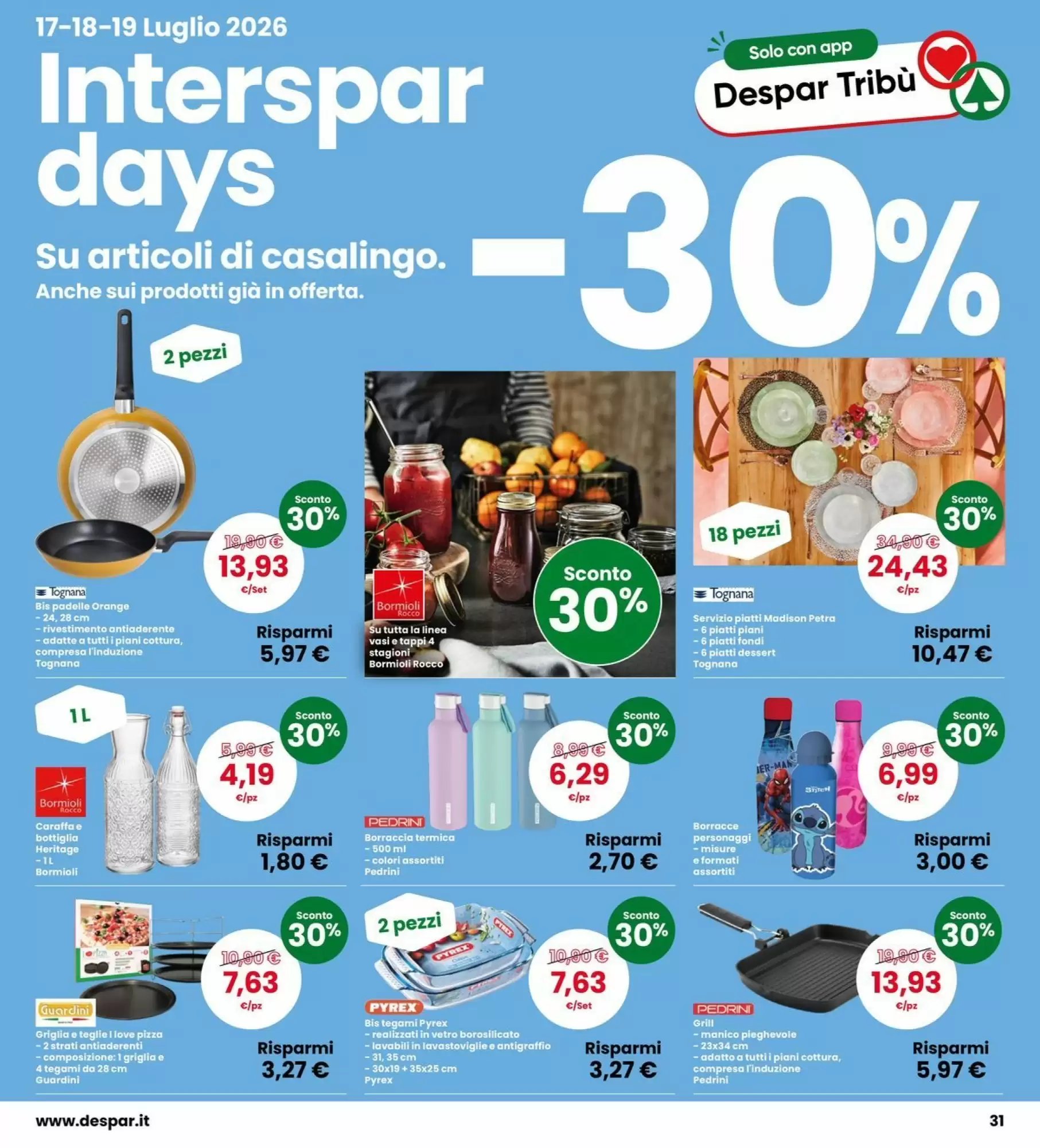 Dal 16 Luglio