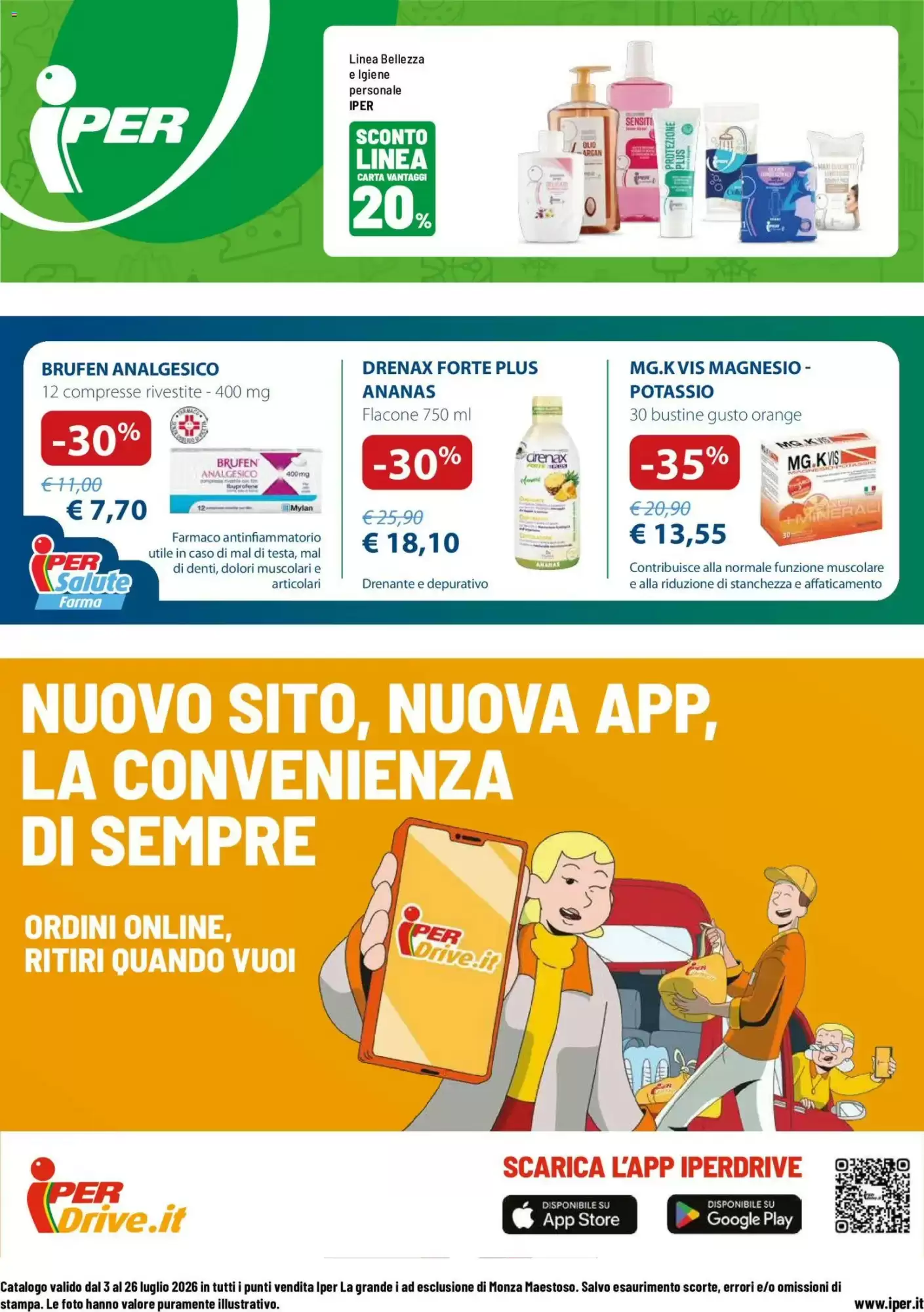 Dal 13 Luglio - 26 Luglio