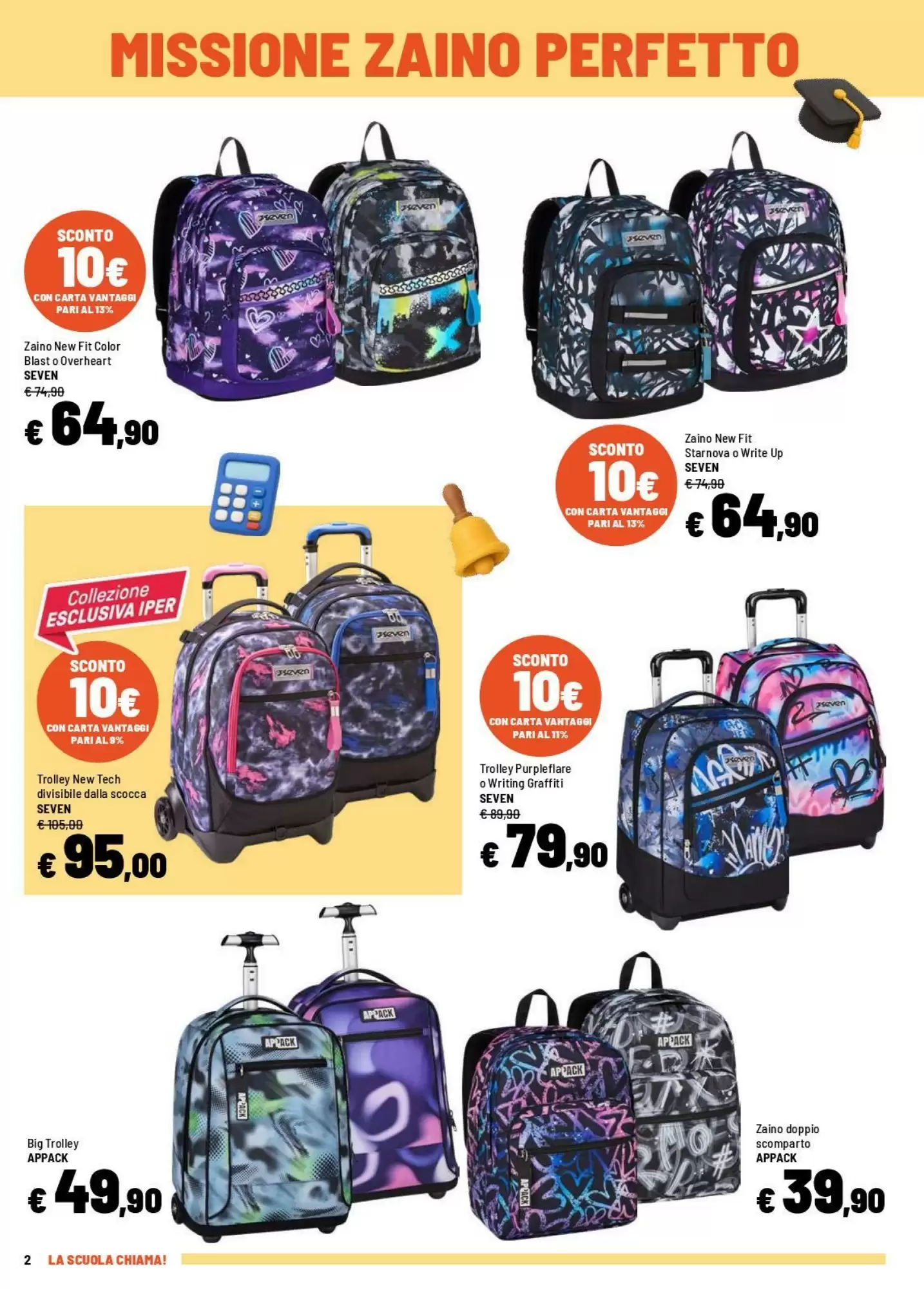 Volantino Iper La Grande Dal 13 Luglio Al 26 Luglio 2026 Anteprima - Immagine 2 Scuola Dal 9 Luglio - 27 Septembre