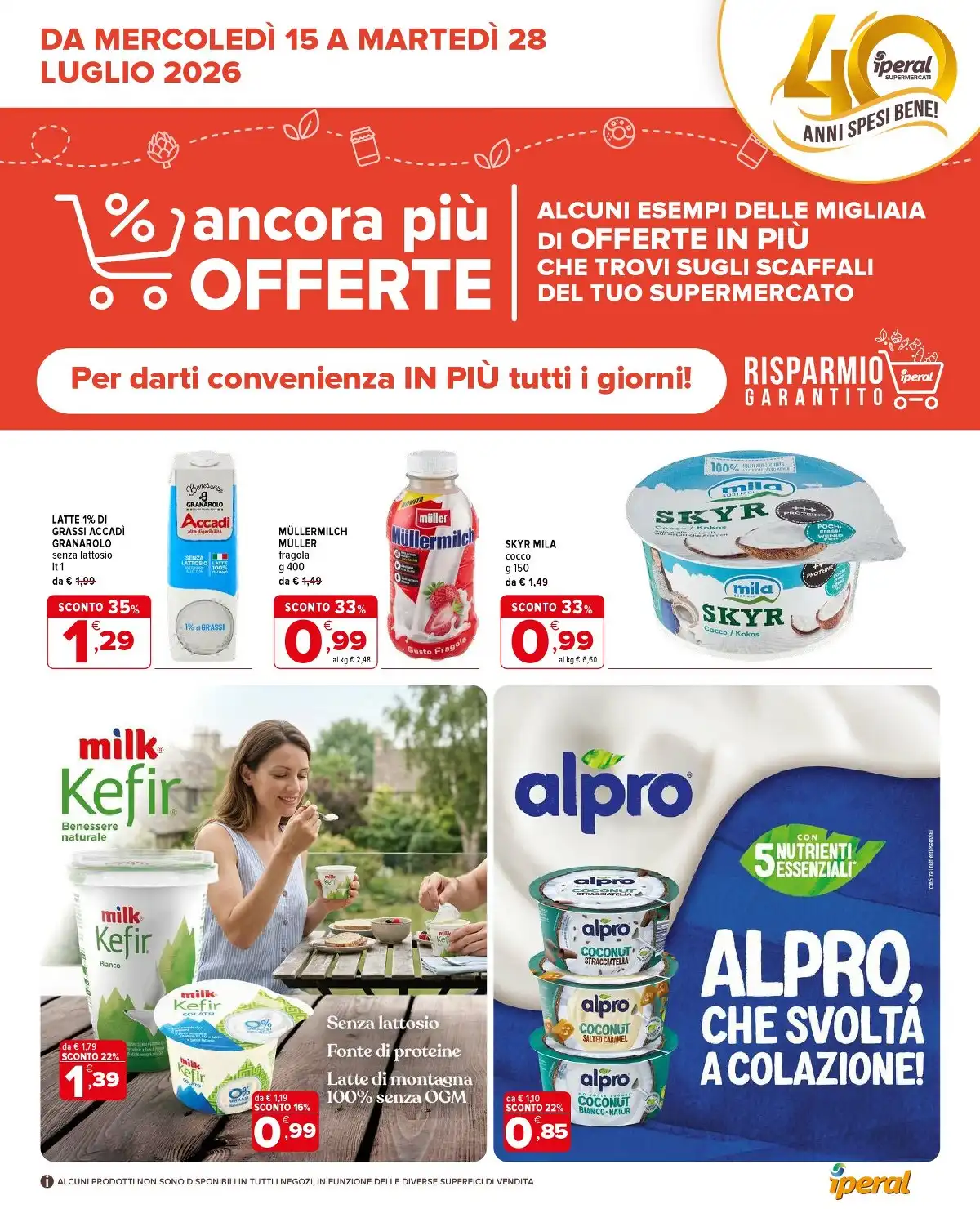 Offerte Dal 15 Luglio