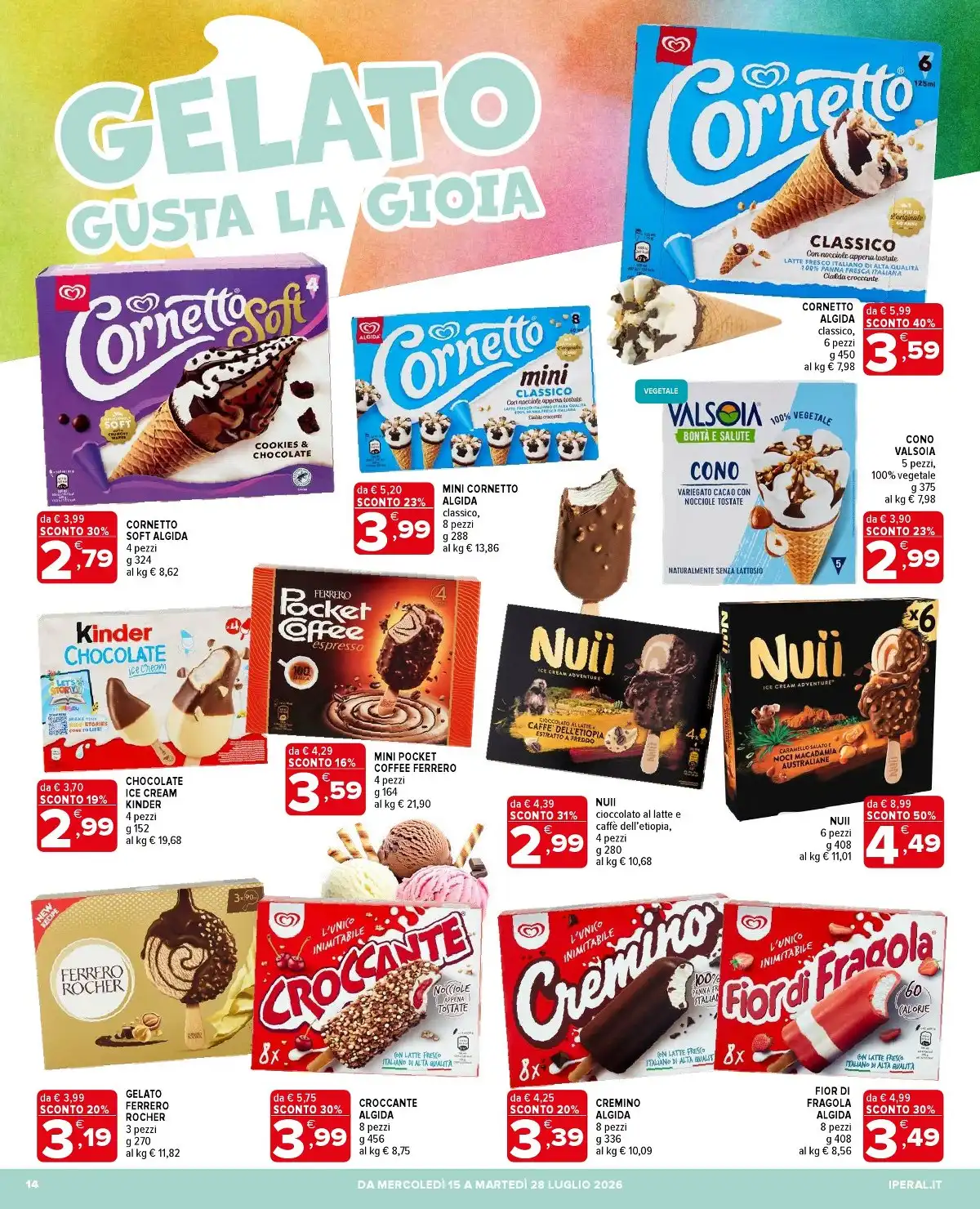 Dal 15 Luglio