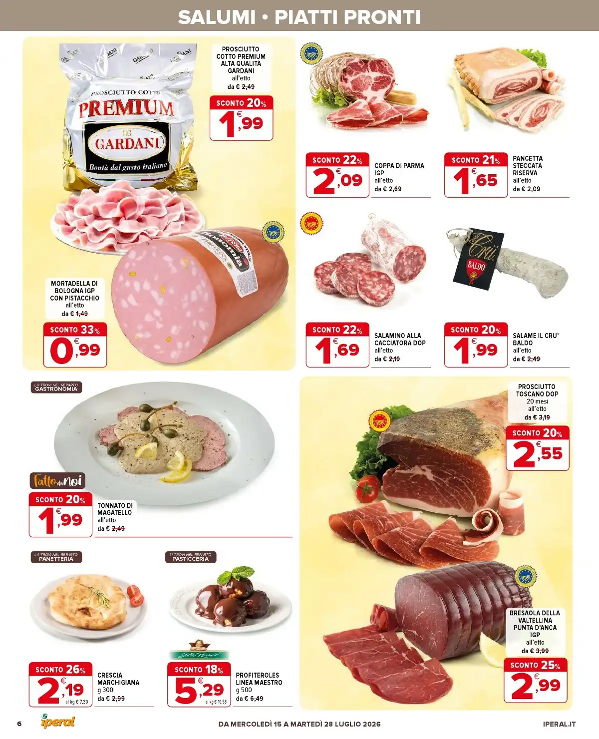 Dal 15 Luglio