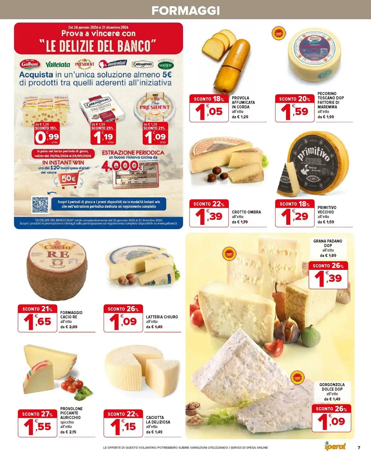 Dal 15 Luglio