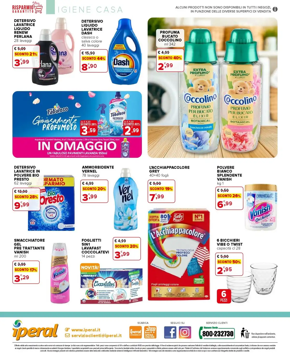 Igiene E Belleza Dal 15 Luglio