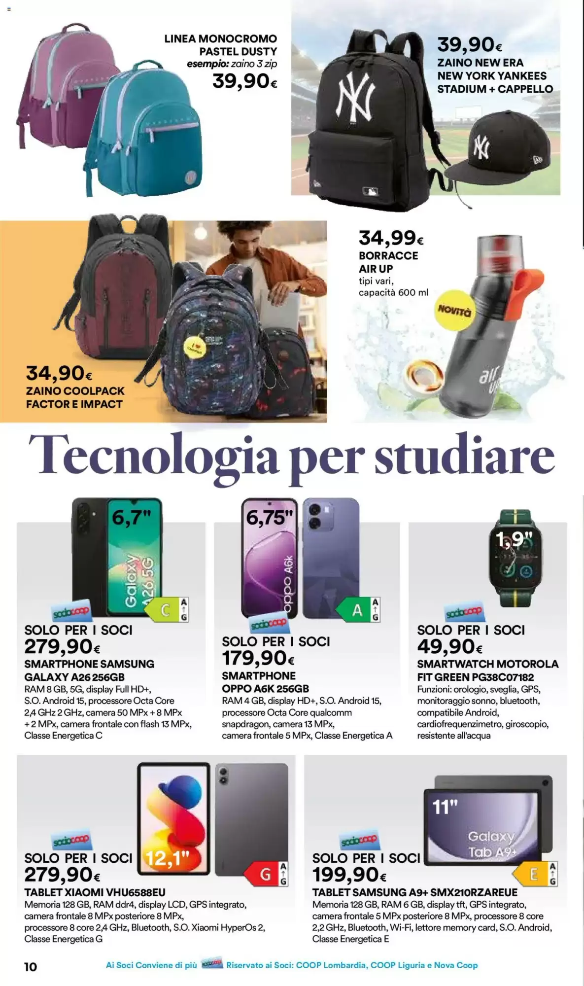 Volantino Ipercoop Nuovo Dal 16 Luglio Al 29 Luglio 2026 Anteprima - Immagine 4 Scuola Dal 9 Luglio - 26 Agosto