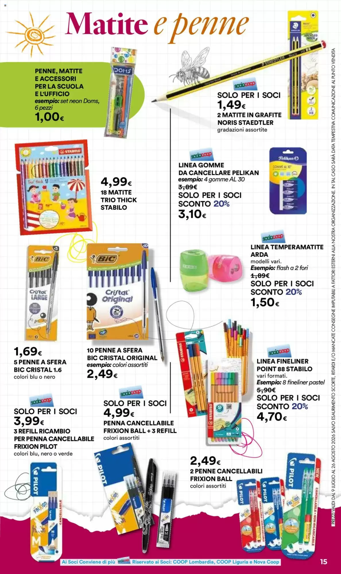 Volantino Ipercoop Nuovo Dal 16 Luglio Al 29 Luglio 2026 Anteprima - Immagine 1 Scuola Dal 9 Luglio - 26 Agosto