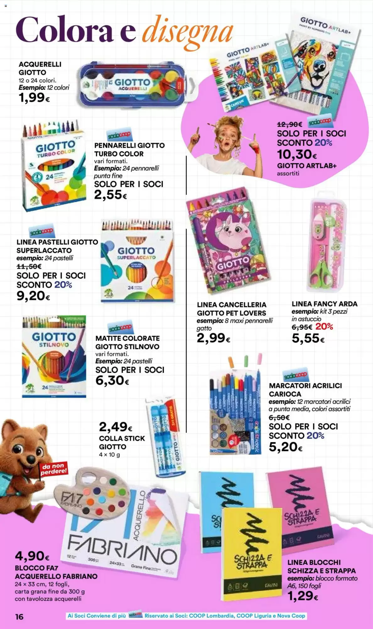 Volantino Ipercoop Nuovo Dal 16 Luglio Al 29 Luglio 2026 Anteprima - Immagine 2 Scuola Dal 9 Luglio - 26 Agosto
