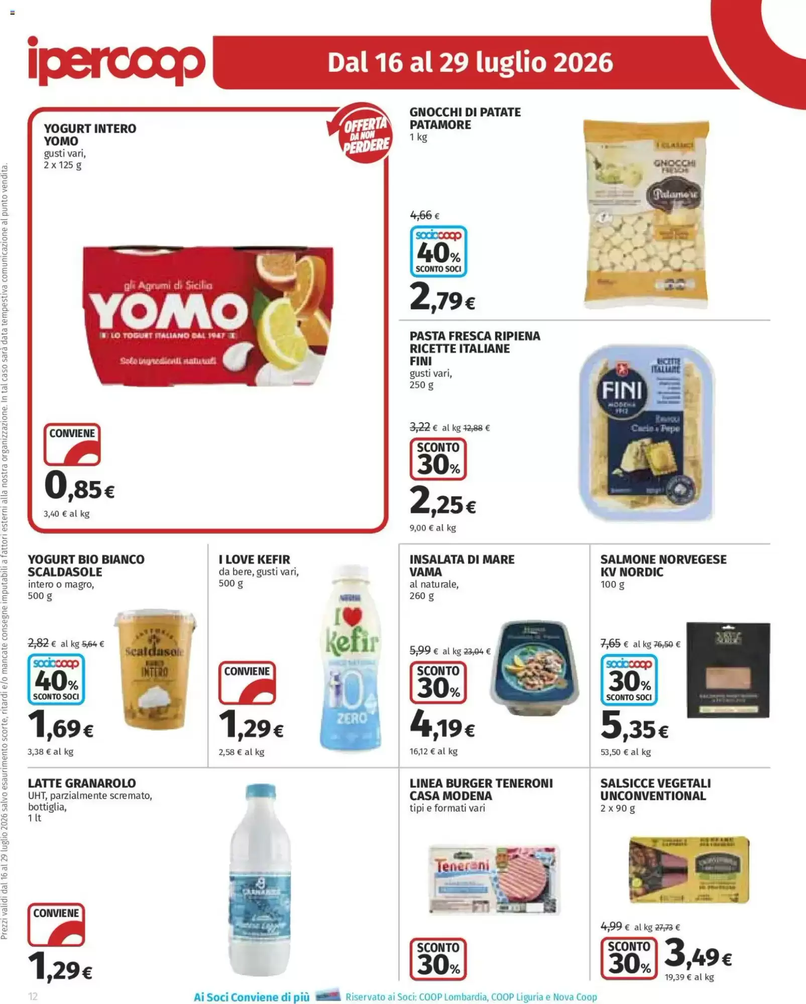 Dal 16 Luglio