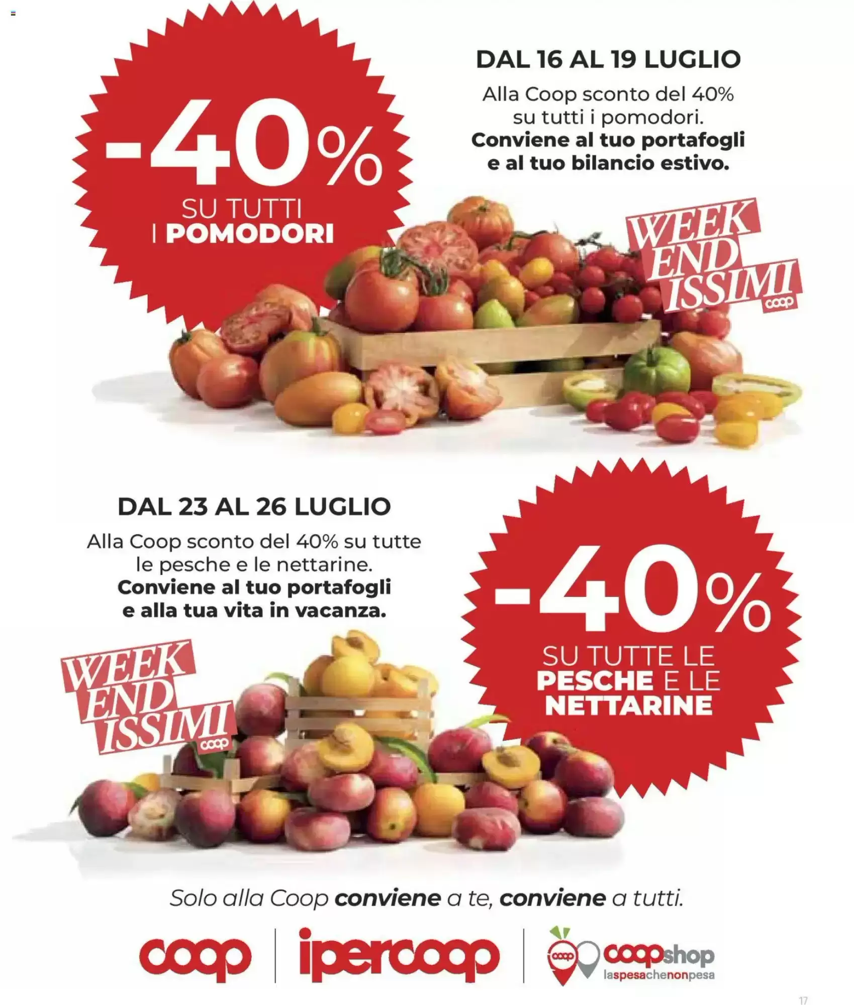 Volantino Ipercoop Nuovo Dal 16 Luglio Al 29 Luglio 2026 Anteprima - Immagine 3 Dal 16 Luglio
