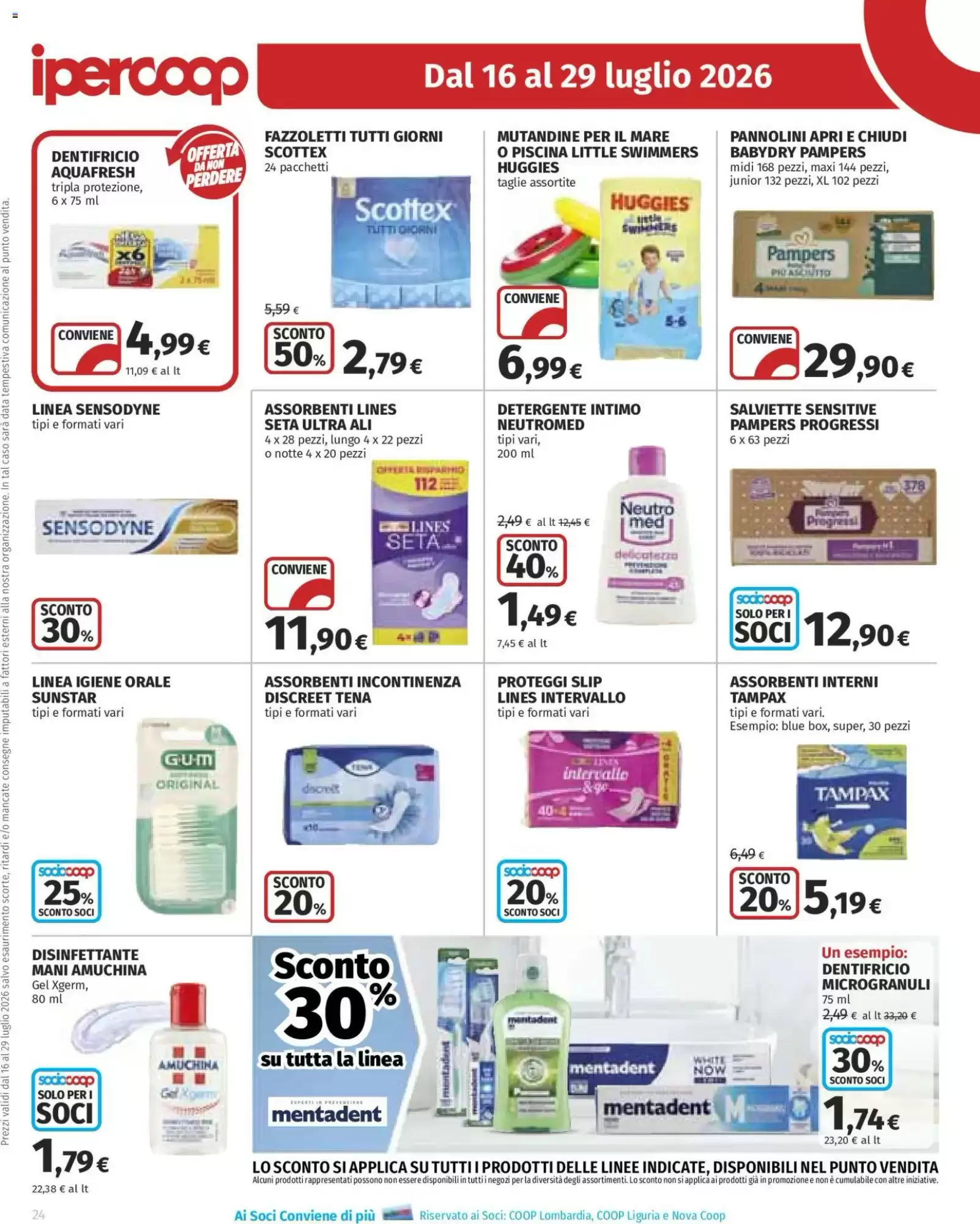 Dal 16 Luglio