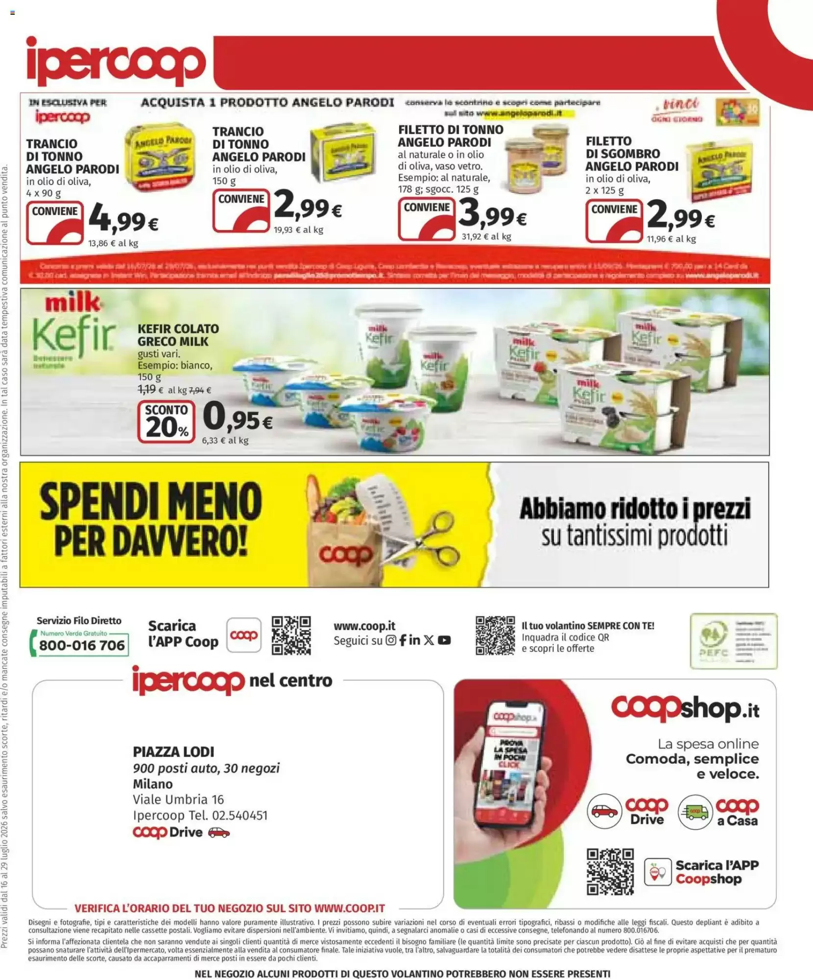 Volantino Ipercoop Nuovo Dal 16 Luglio Al 29 Luglio 2026 Anteprima - Immagine 1 Dal 16 Luglio