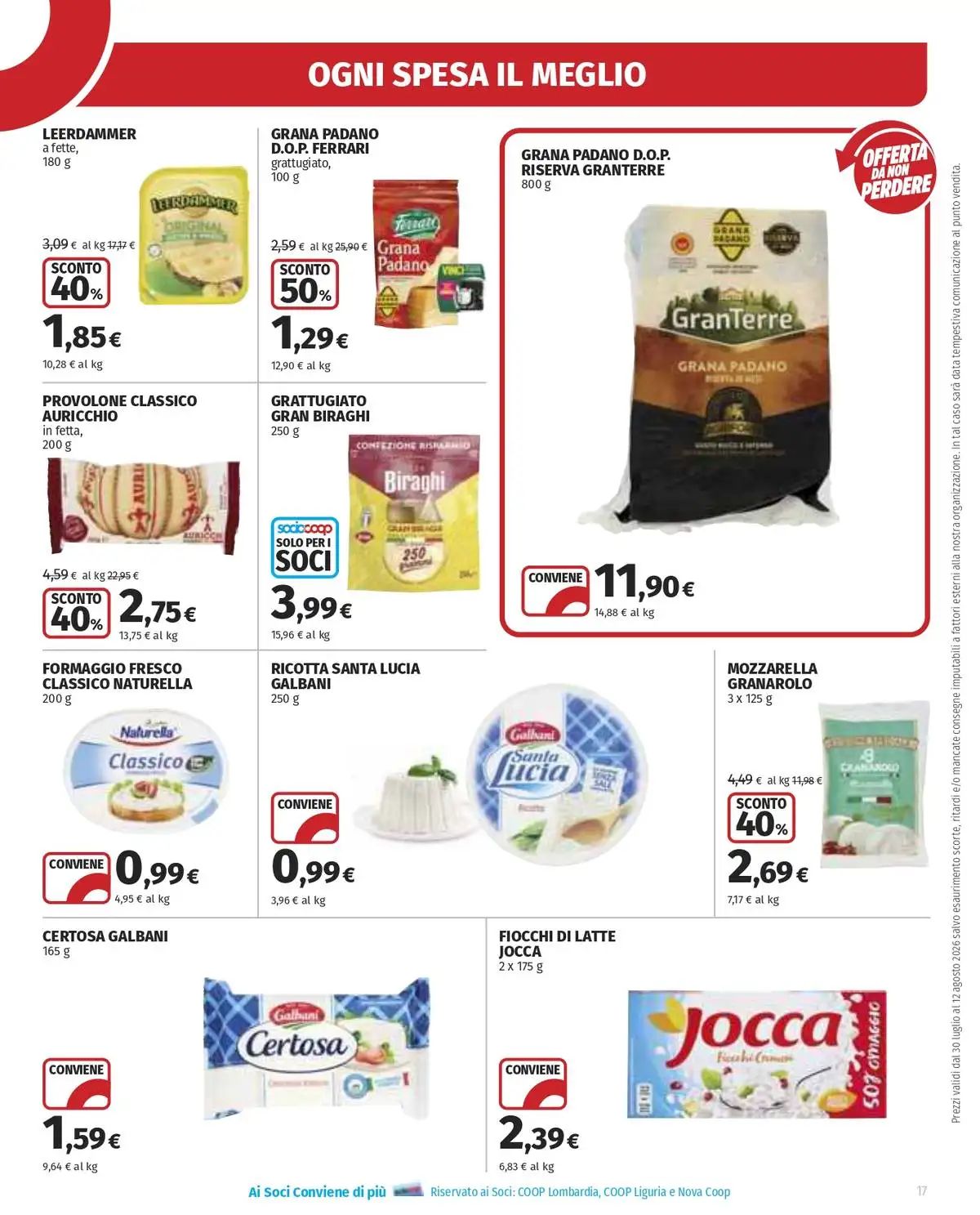 Dal 30 Luglio