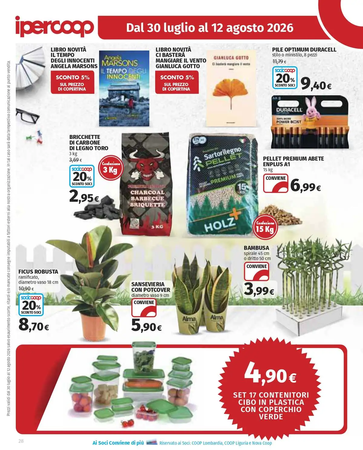 Dal 30 Luglio