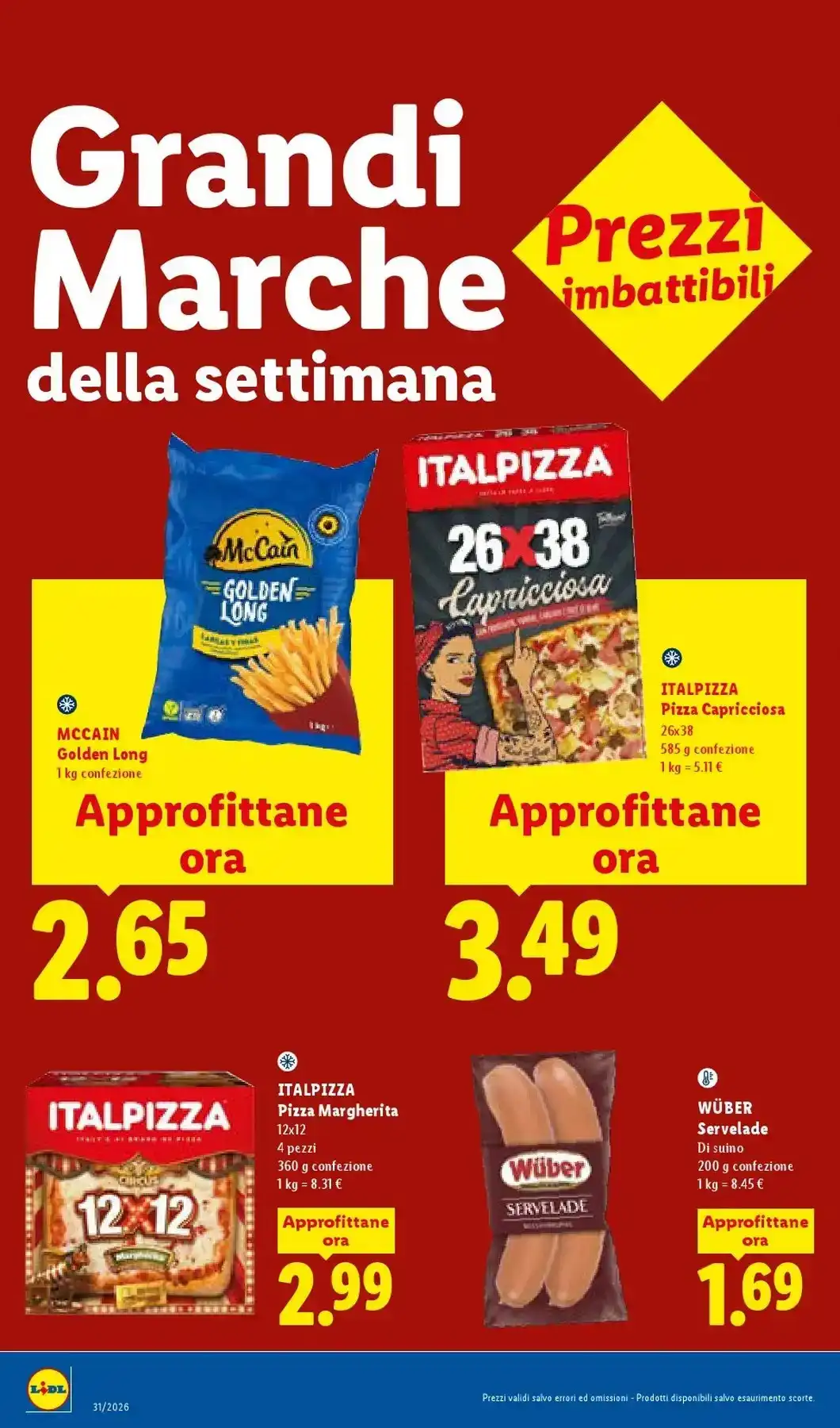 Volantino Lidl Nuovo Dal 13 Agosto Al 19 Agosto 2026 - Immagine 1 Volantino Lidl