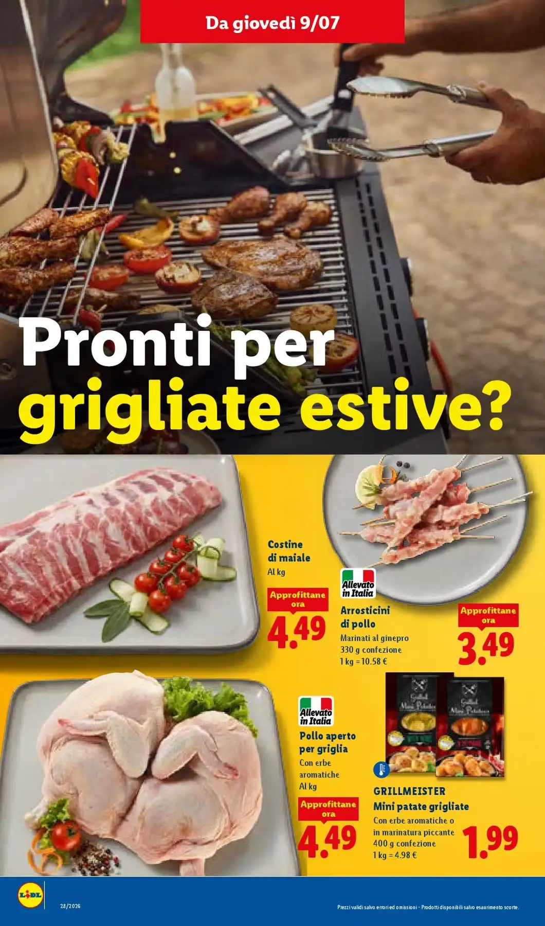 Volantino Lidl Nuovo Dal 9 Luglio Al 15 Luglio 2026 Anteprima - Immagine 4 Dal 9 Luglio