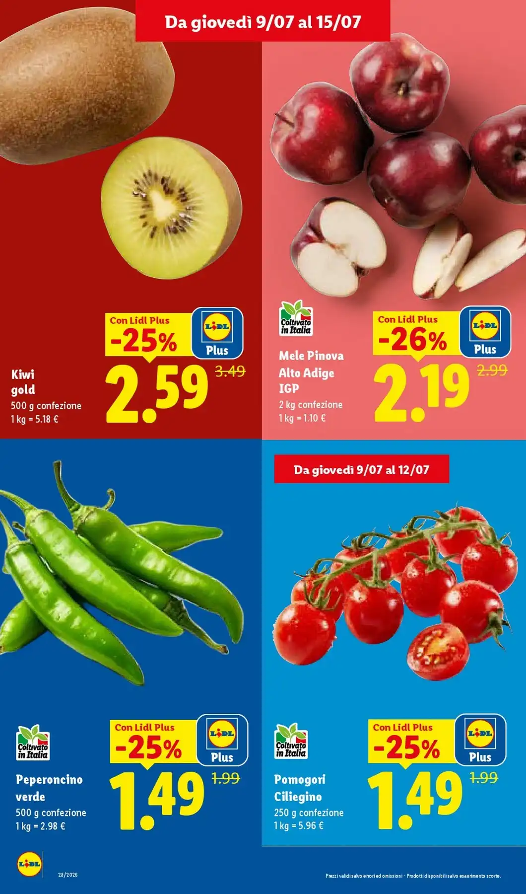 Volantino Lidl Nuovo Dal 9 Luglio Al 15 Luglio 2026 Anteprima - Immagine 4 Dal 9 Luglio