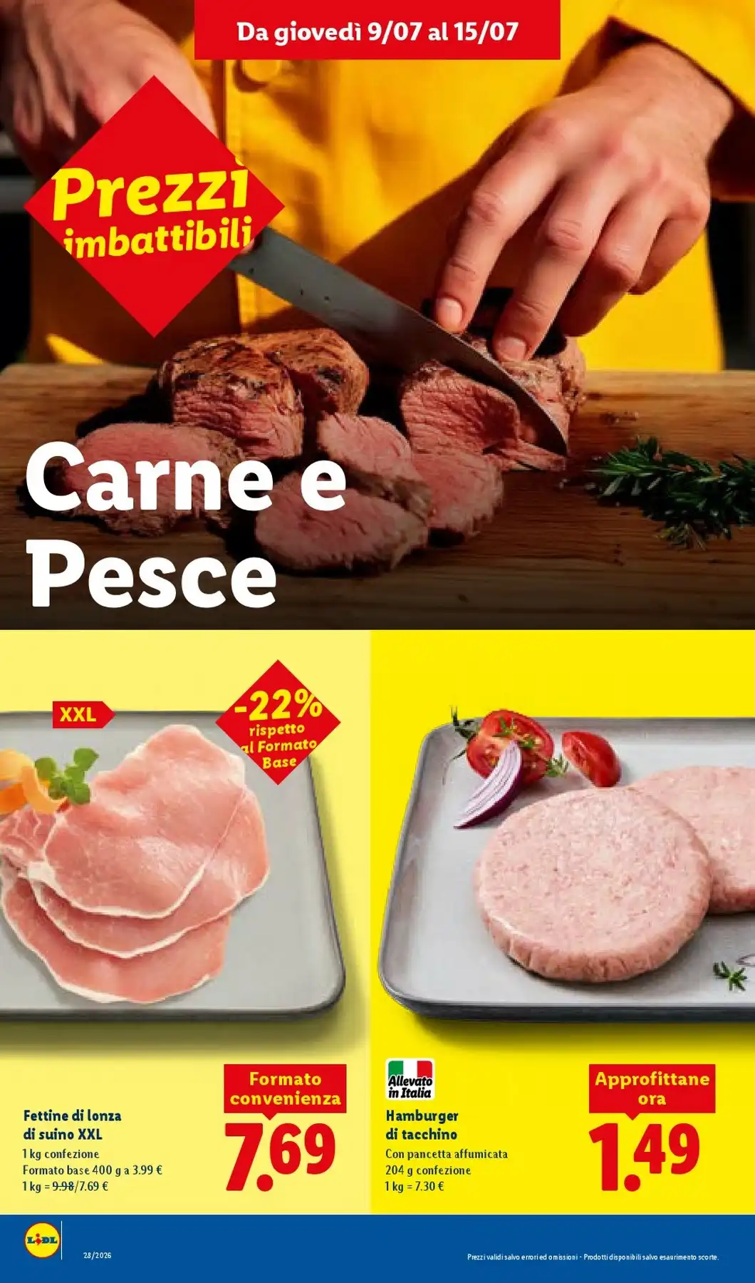 Volantino Lidl Nuovo Dal 9 Luglio Al 15 Luglio 2026 Anteprima - Immagine 2 Dal 9 Luglio