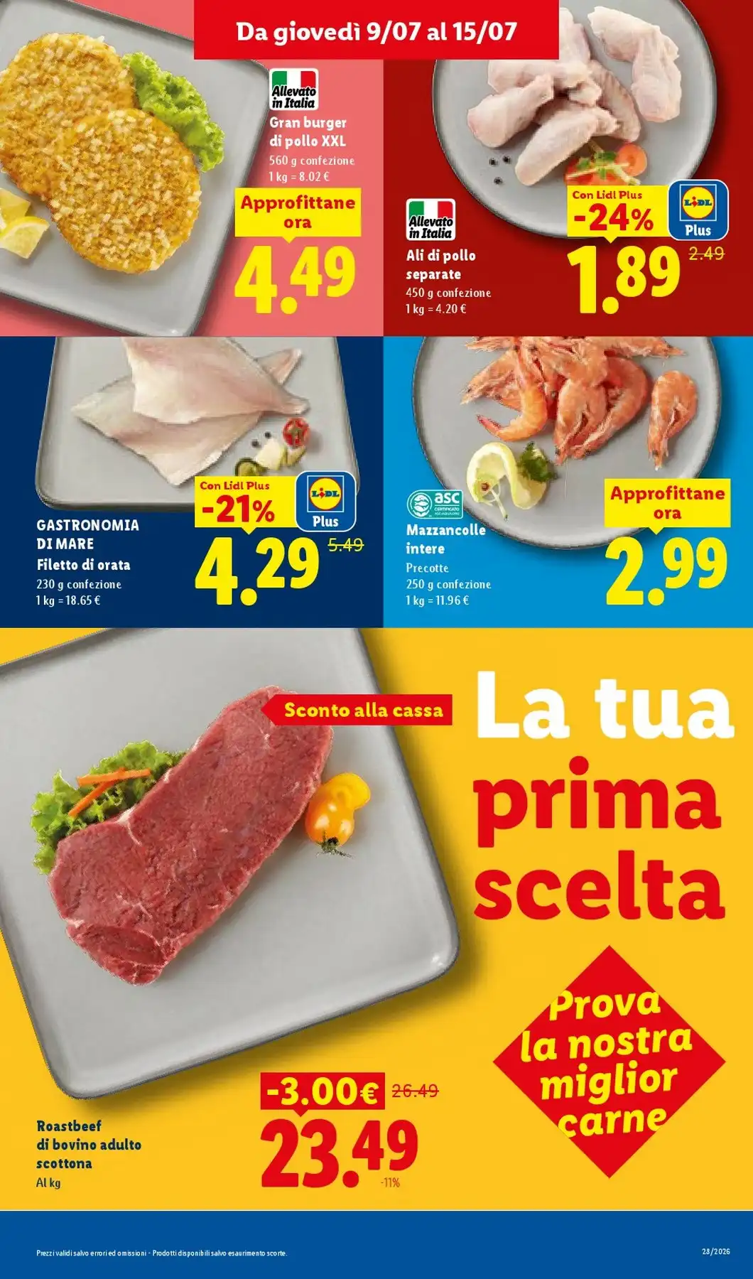 Volantino Lidl Nuovo Dal 9 Luglio Al 15 Luglio 2026 Anteprima - Immagine 3 Dal 9 Luglio