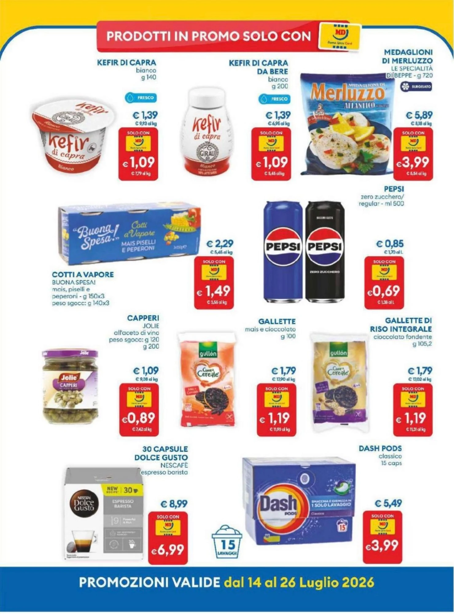 Volantino Md Discount Nuovo Dal 14 Luglio Al 26 Luglio 2026 Anteprima - Immagine 4 Dal 14 Luglio