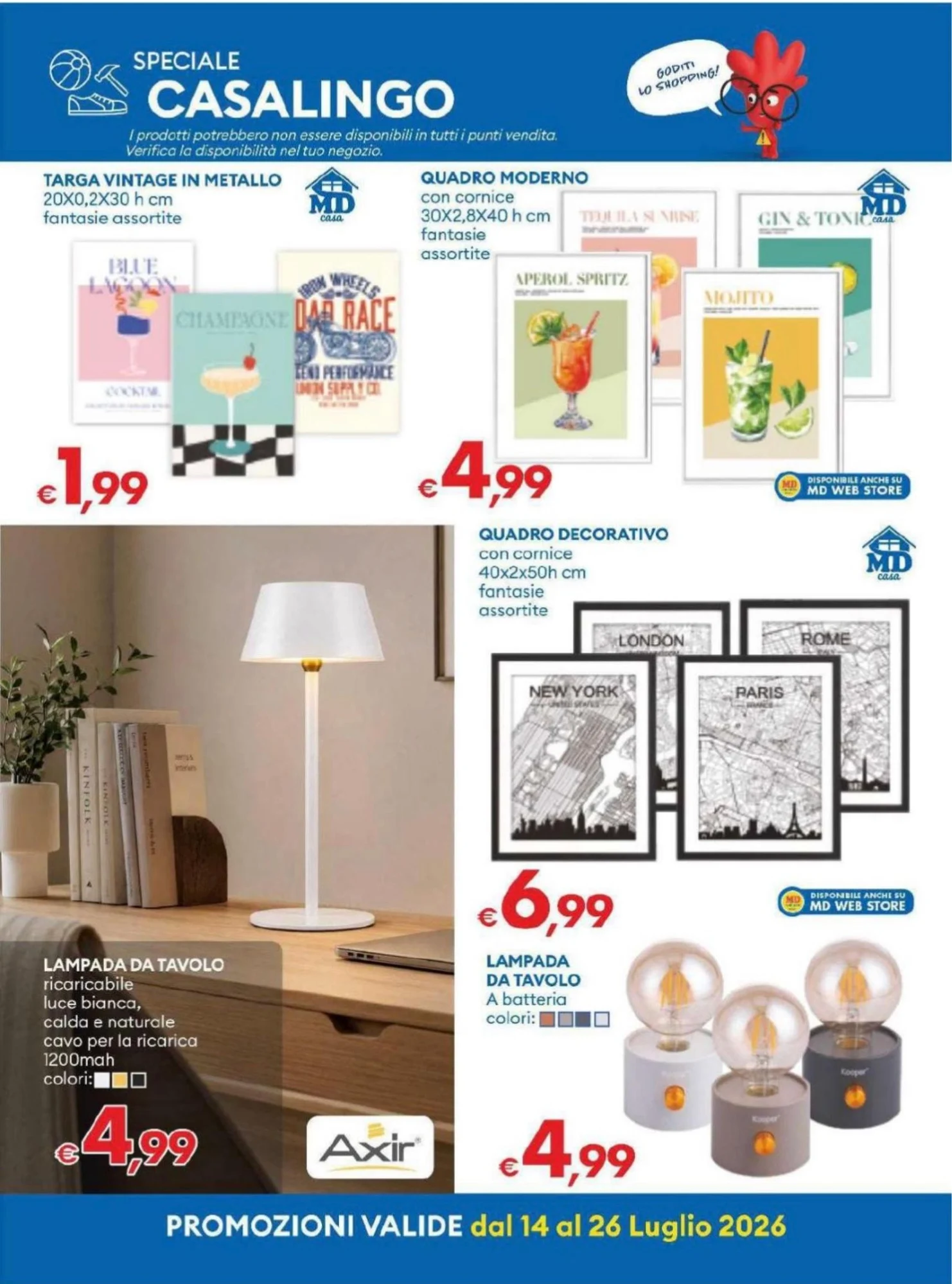 Volantino Md Discount Nuovo Dal 14 Luglio Al 26 Luglio 2026 Anteprima - Immagine 3 Dal 14 Luglio