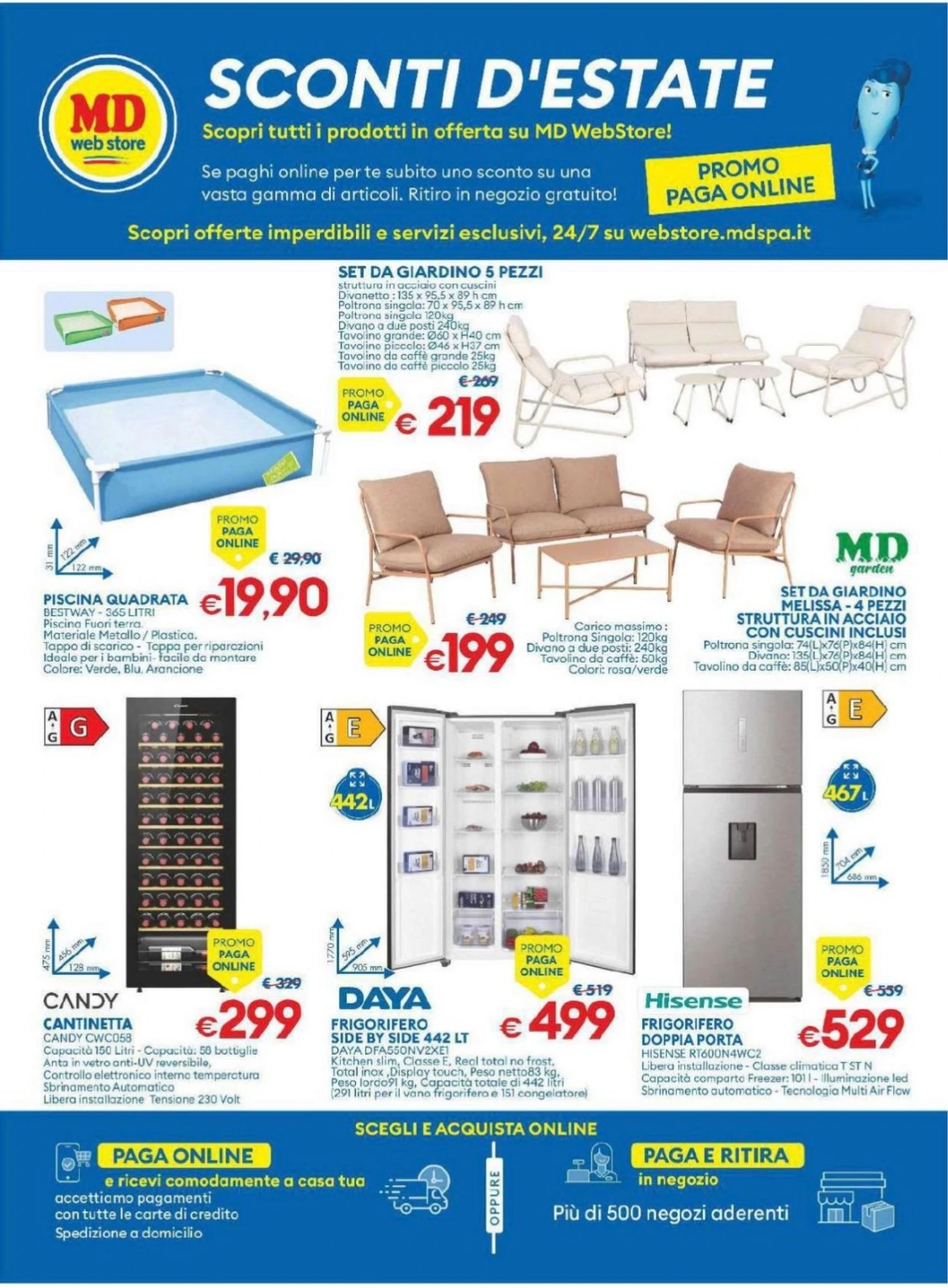 Volantino Md Discount Nuovo Dal 14 Luglio Al 26 Luglio 2026 Anteprima - Immagine 1 Dal 14 Luglio