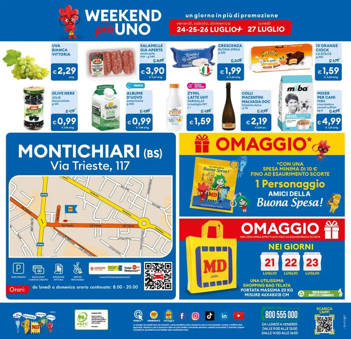 Dal 21 Luglio