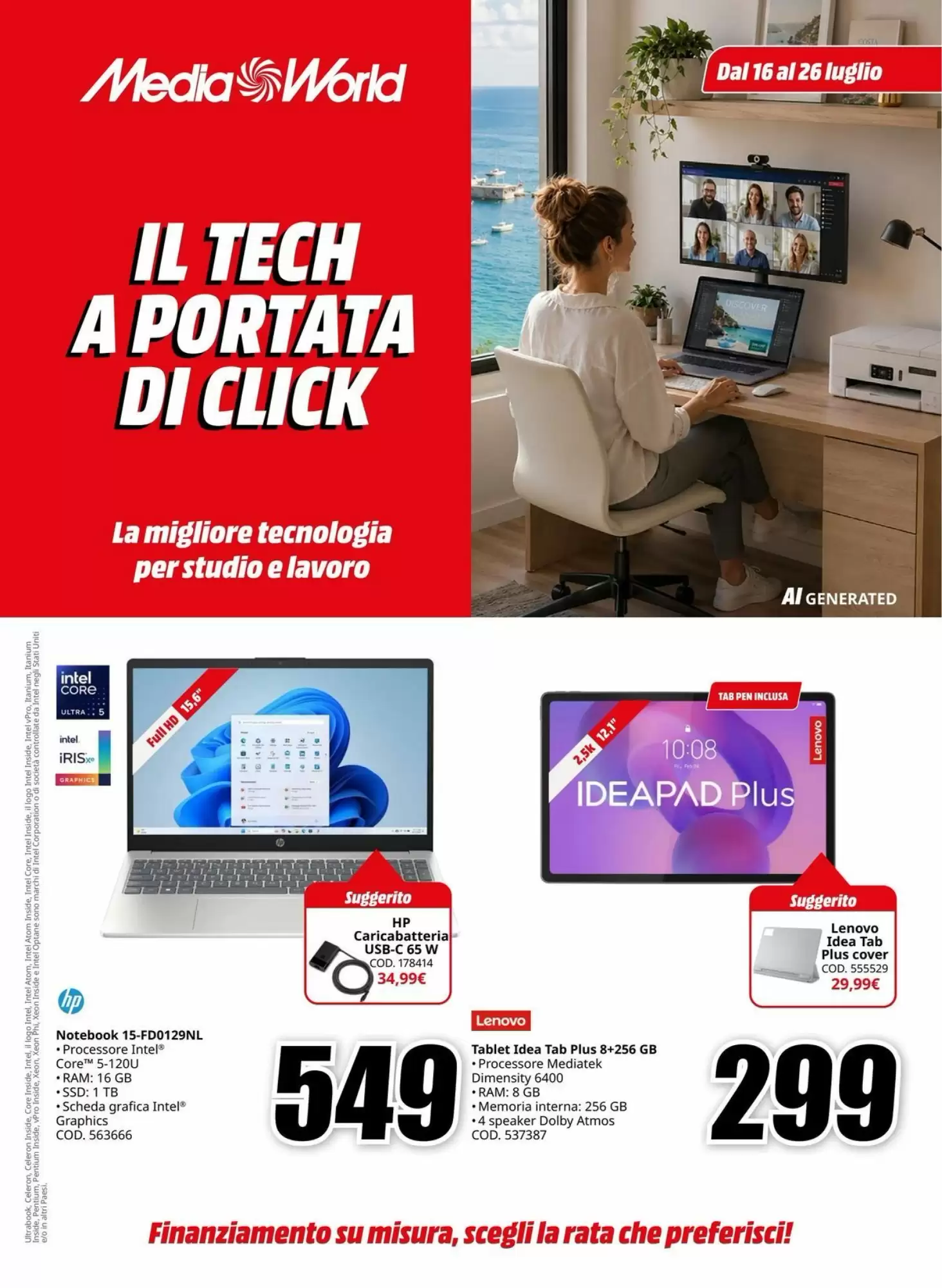 Volantino Mediaworld Natale 2026 - Immagine 1 Volantino Mediaworld Natale 2026 - Pagina