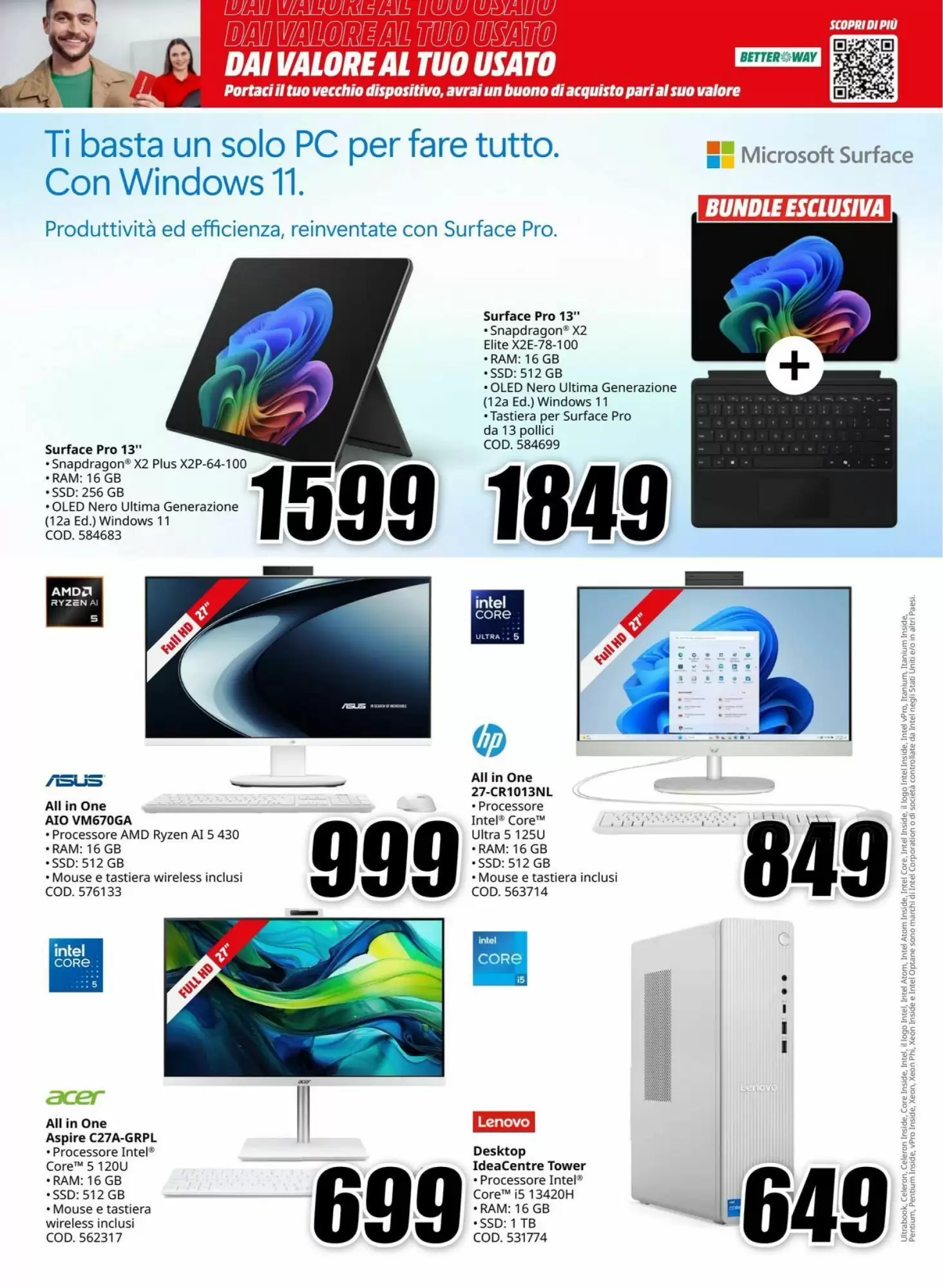 Volantino Mediaworld Black Friday 2026 - Immagine 3 Volantino Mediaworld Black Friday 2026 - Pagina