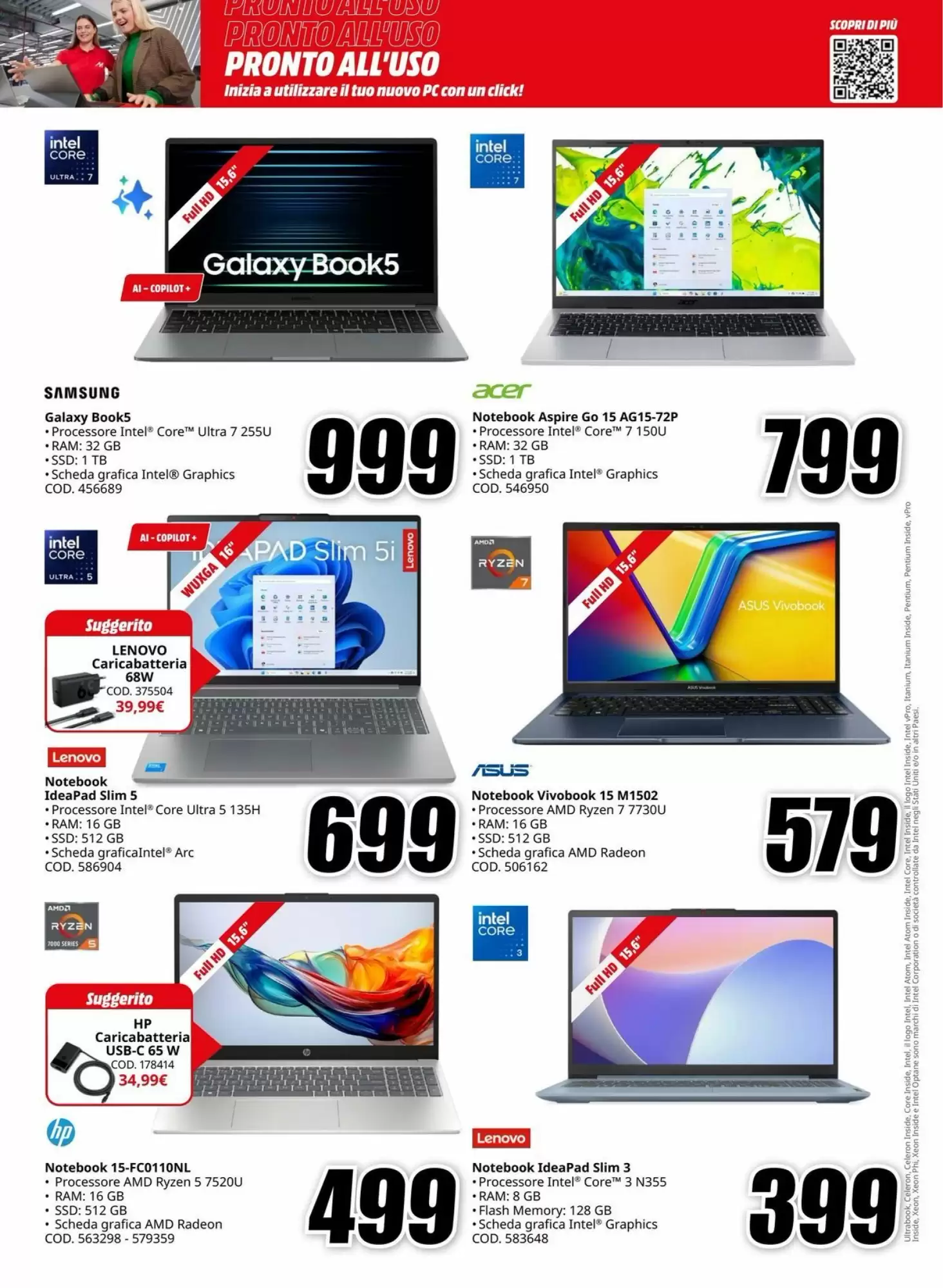 Volantino Mediaworld Black Friday 2026 - Immagine 1 Volantino Mediaworld Black Friday 2026 - Pagina