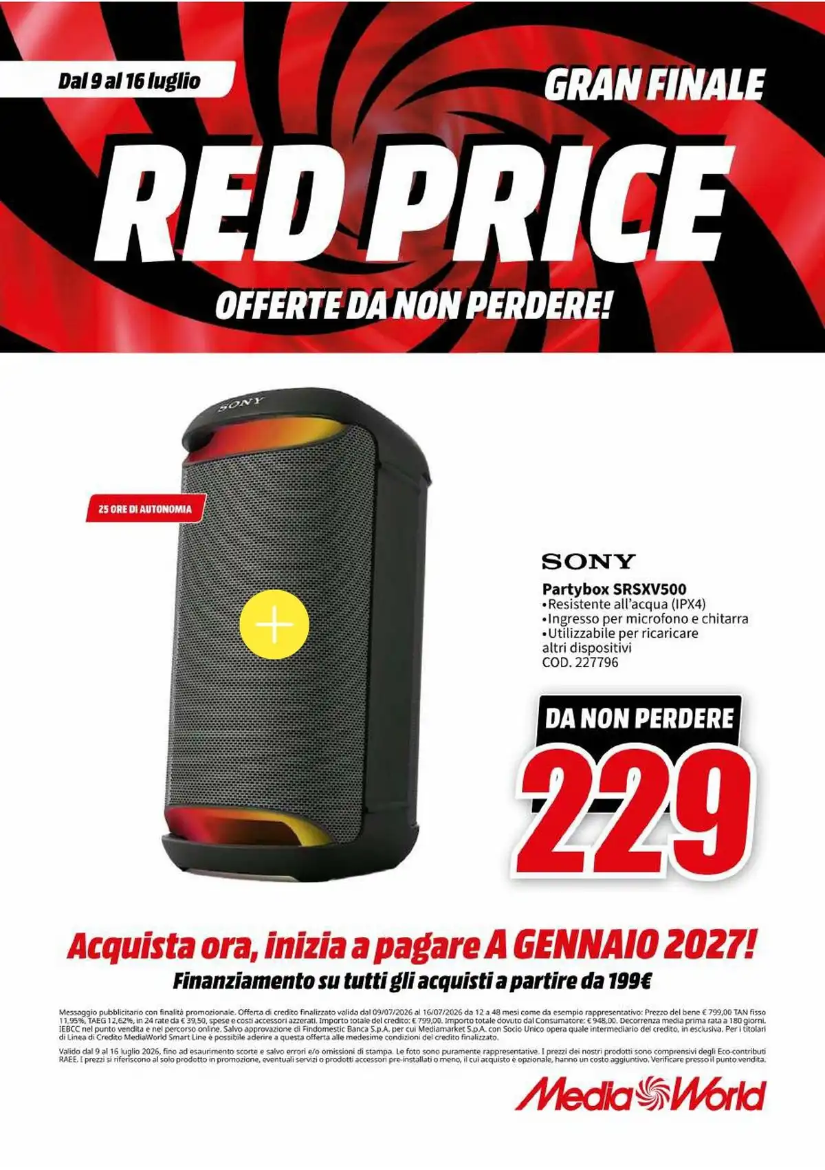 Volantino Mediaworld Dal 9 Luglio Al 16 Luglio 2026 Anteprima - Immagine 4 Dal 9 Luglio