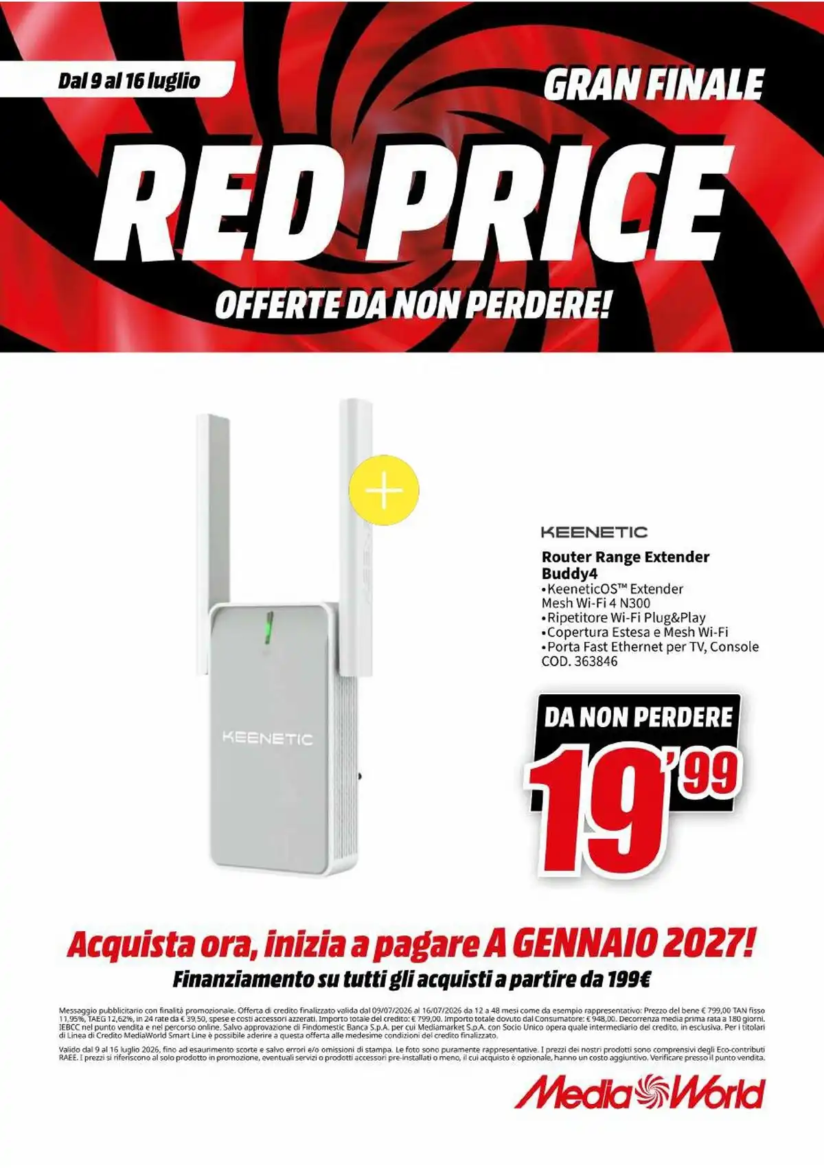 Volantino Mediaworld Dal 9 Luglio Al 16 Luglio 2026 Anteprima - Immagine 4 Dal 9 Luglio