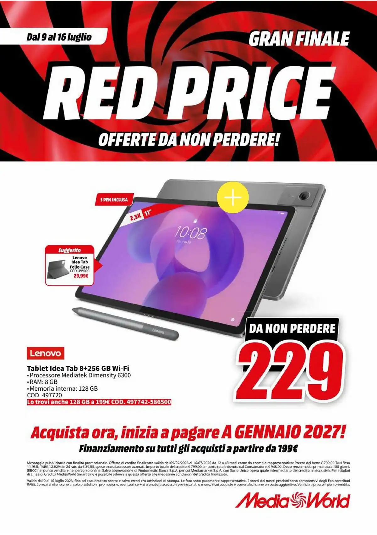 Dal 9 Luglio