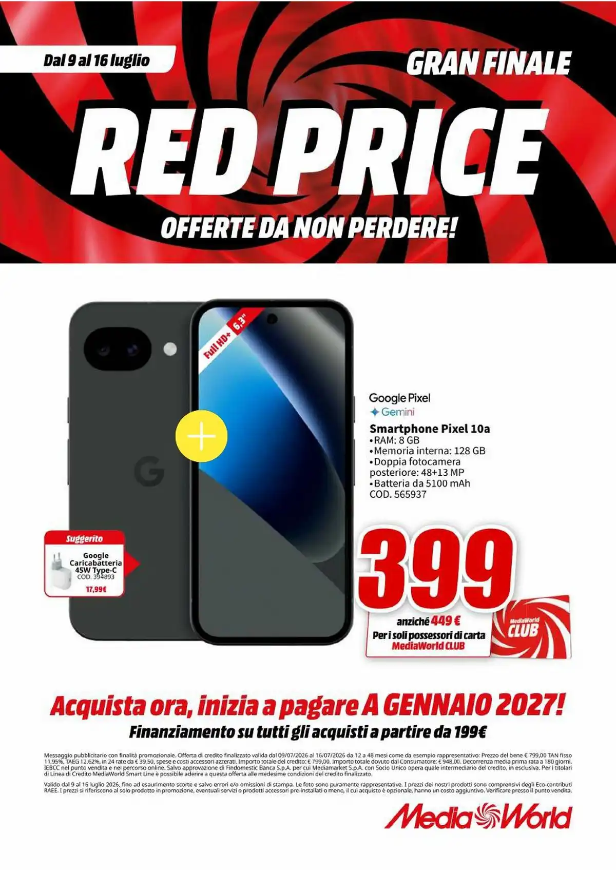 Dal 9 Luglio