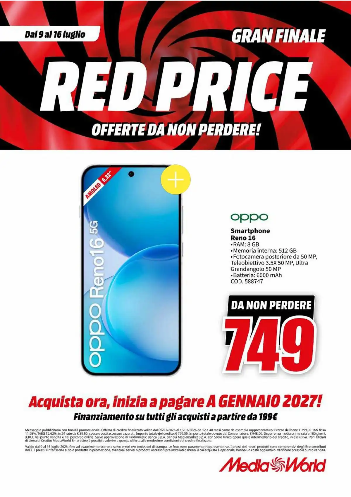 Dal 9 Luglio