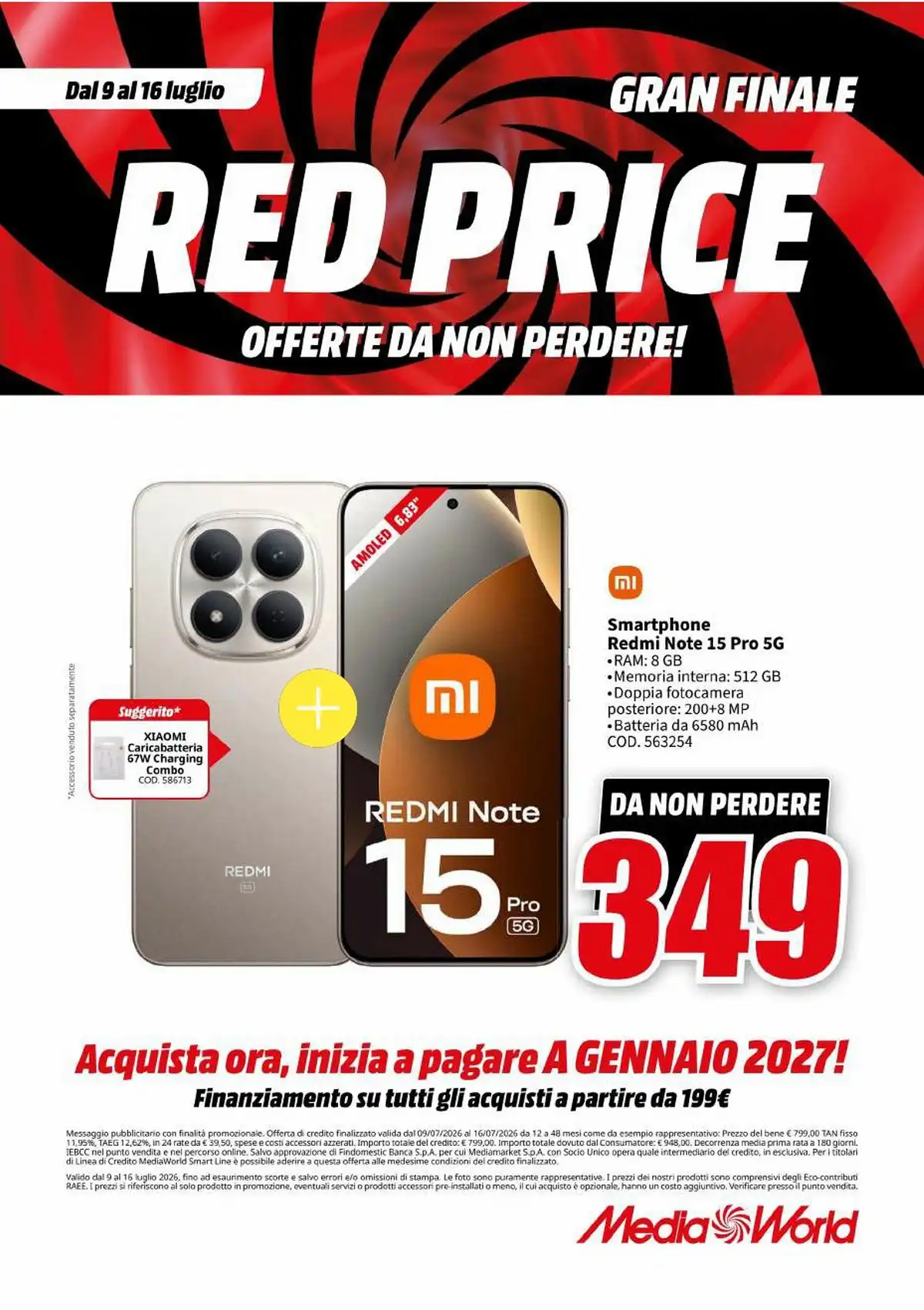Dal 9 Luglio